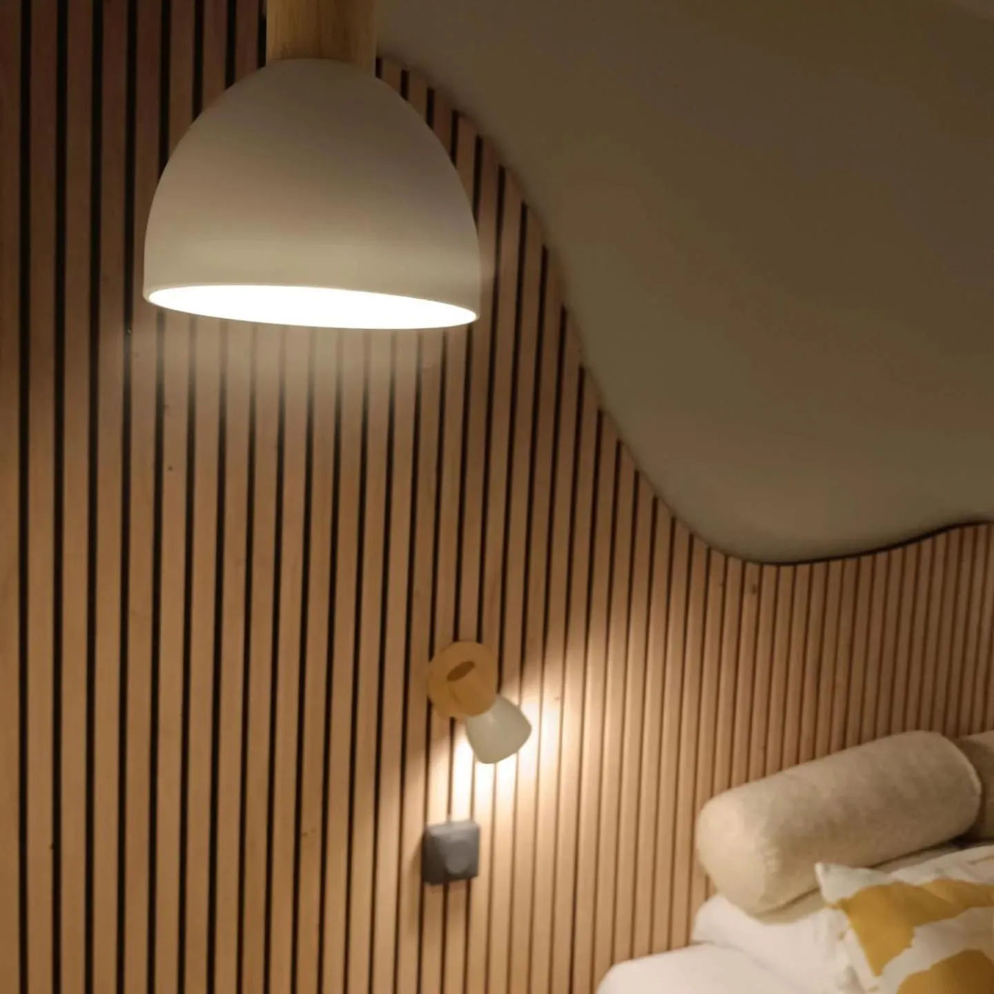 Decorative detail, Bed in Logis Hôtel Le Glacier