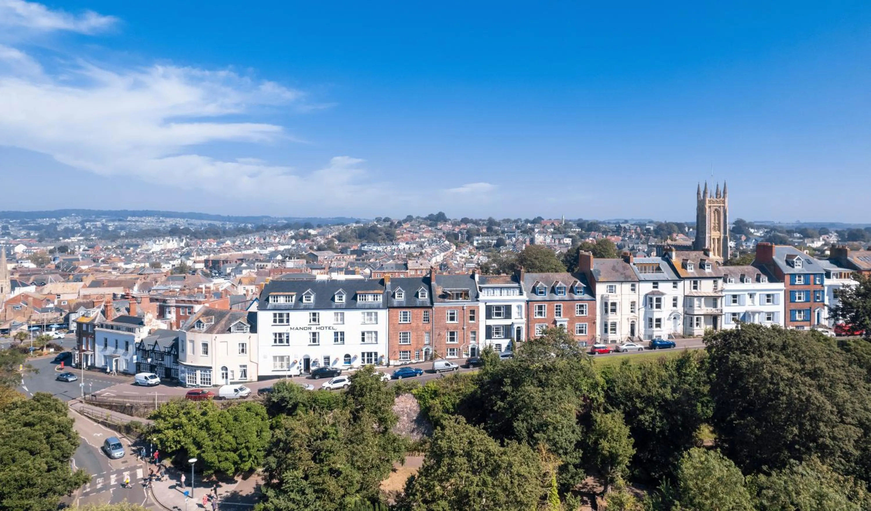 Property building in Manor Hotel