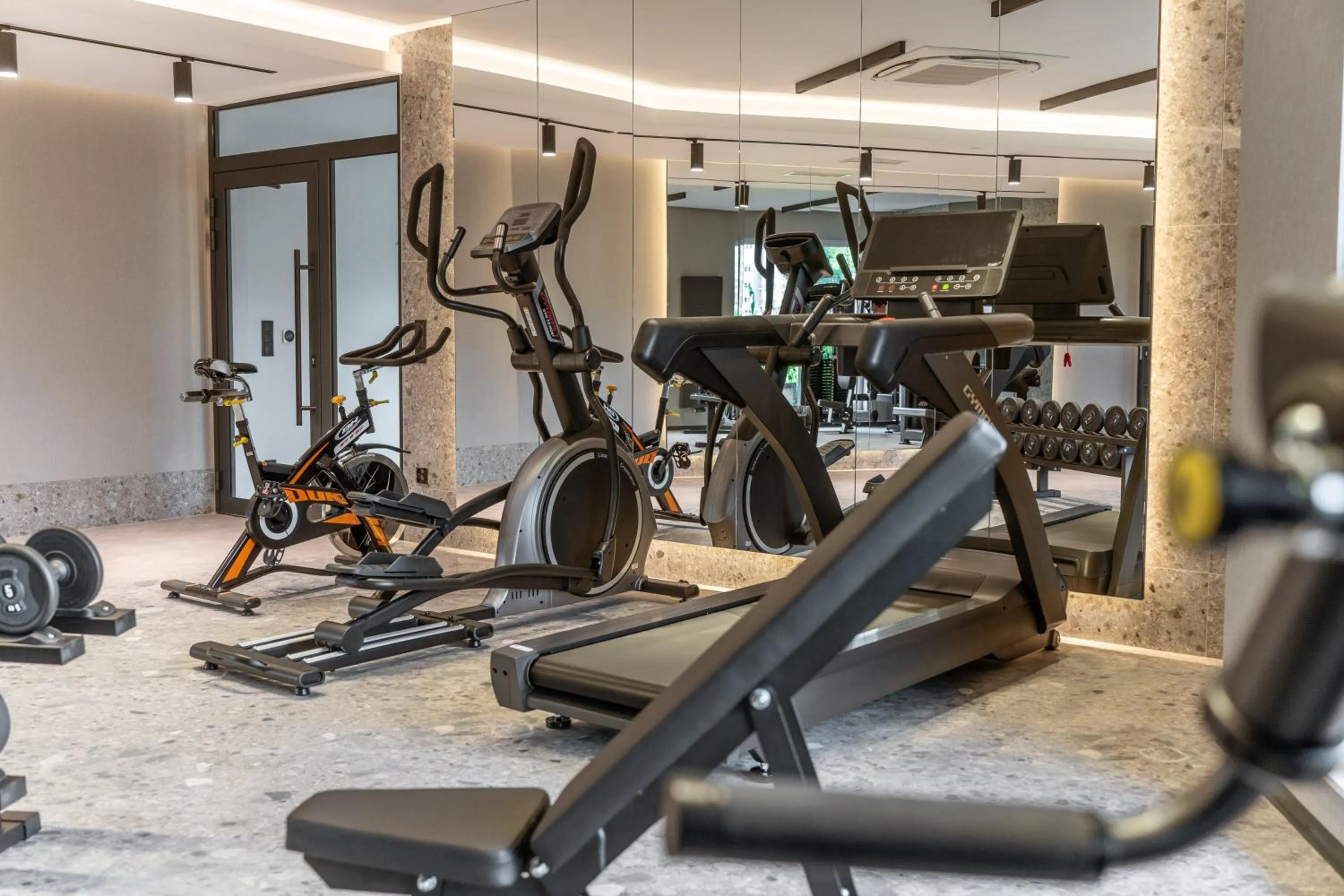 Fitness centre/facilities in Hotel Mikołajki Leisure & SPA - Destigo Hotels