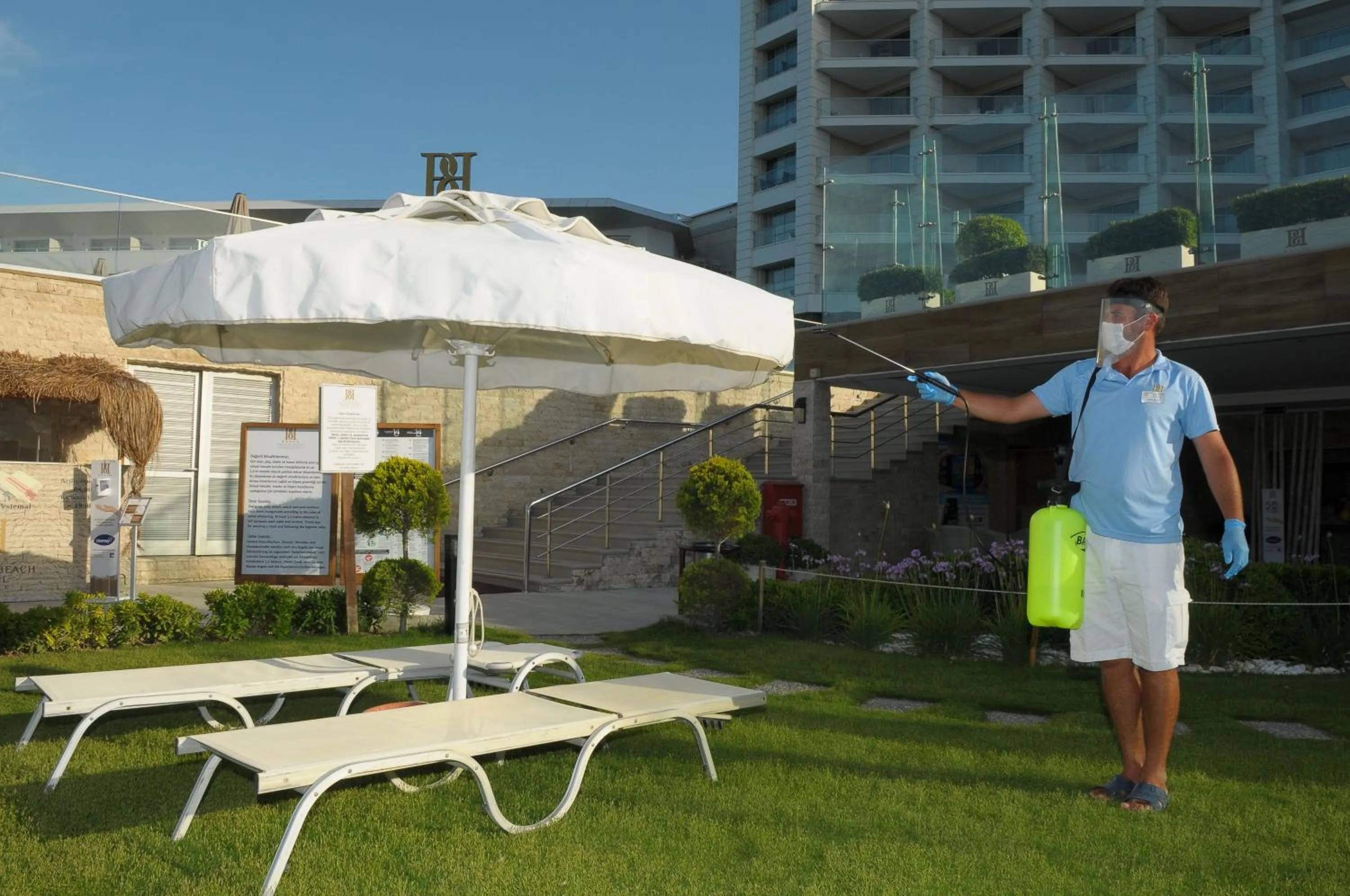 Beach in Boyalik Beach Hotel & Spa Cesme