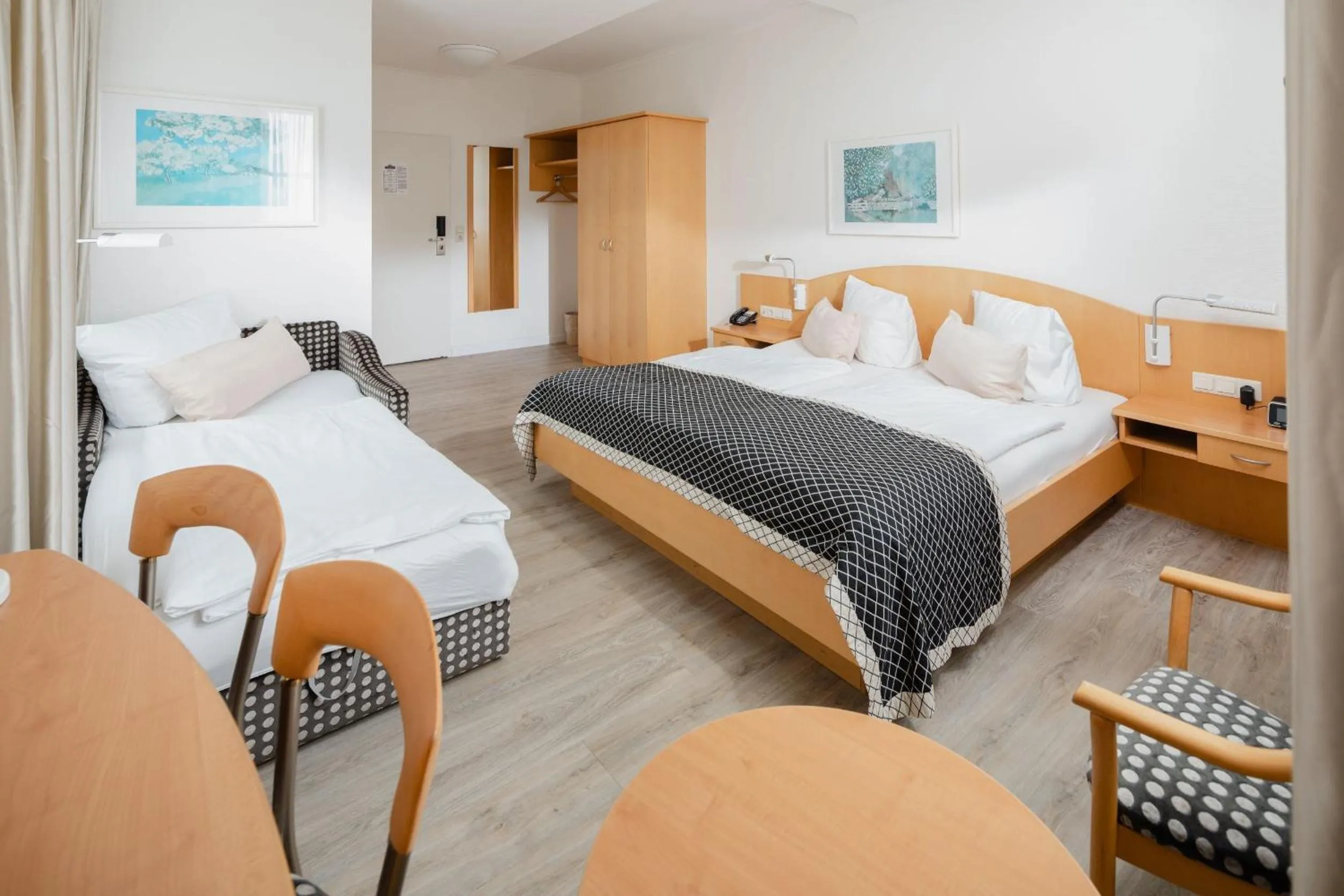 Bed in Hotel Künstlerhaus