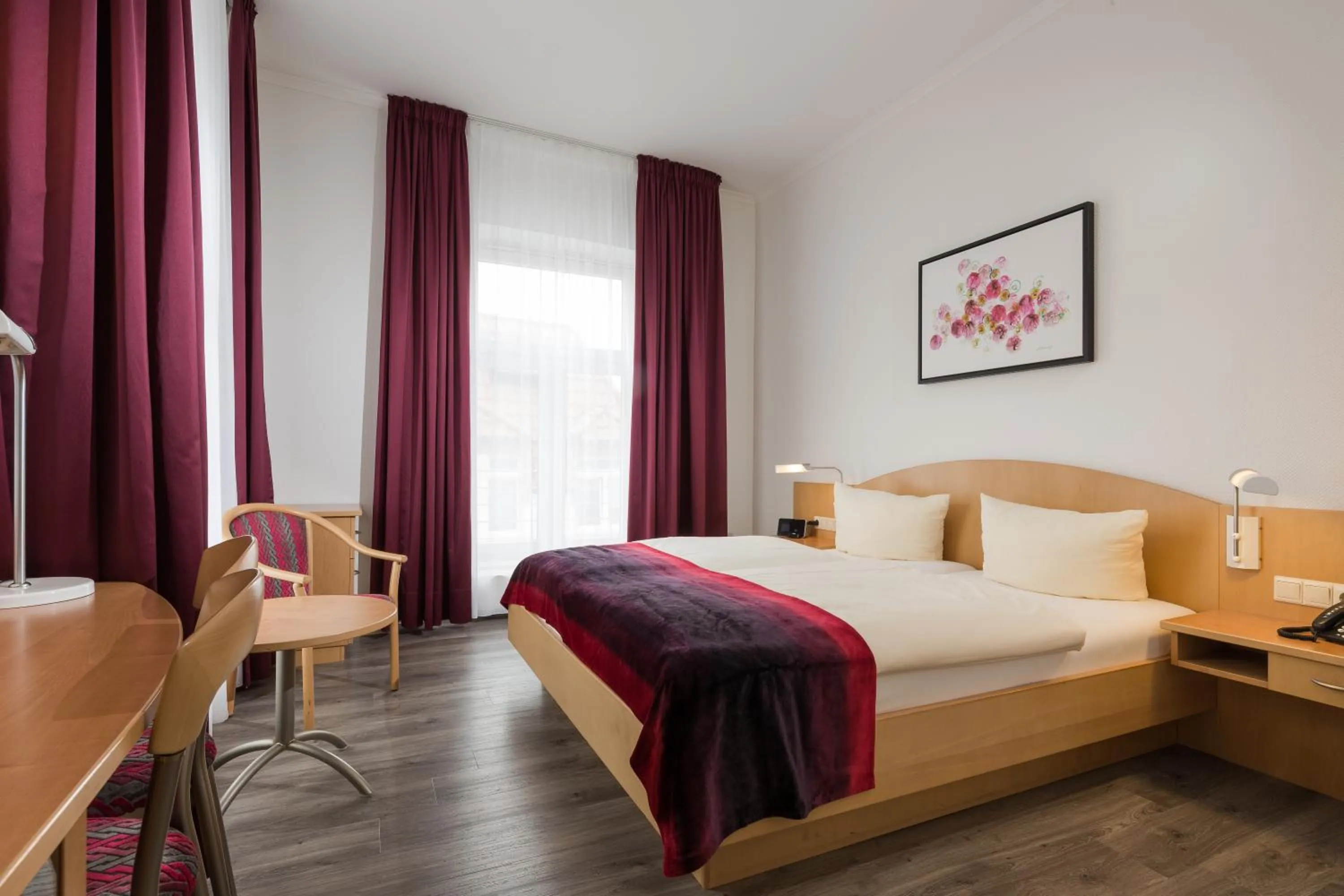 Bed in Hotel Künstlerhaus