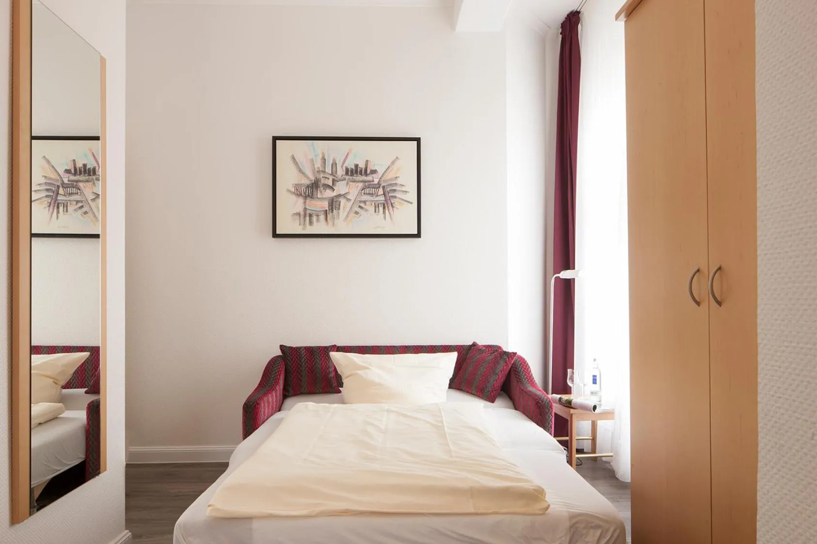 Bed in Hotel Künstlerhaus