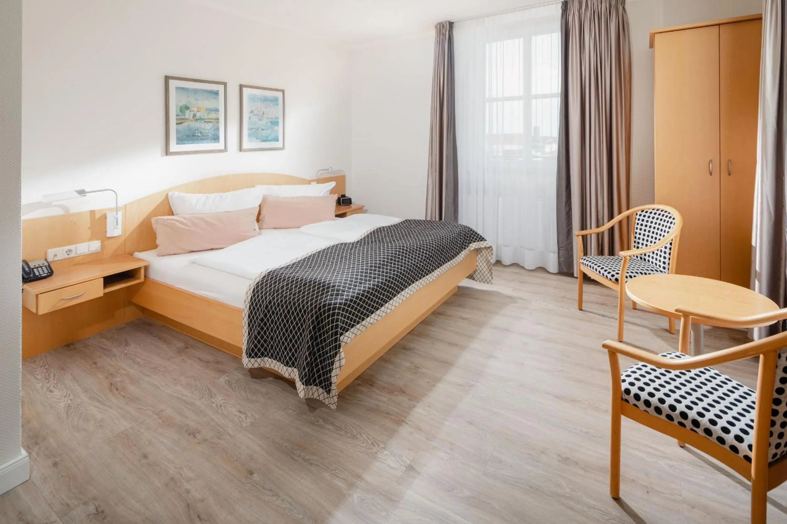 Bed in Hotel Künstlerhaus