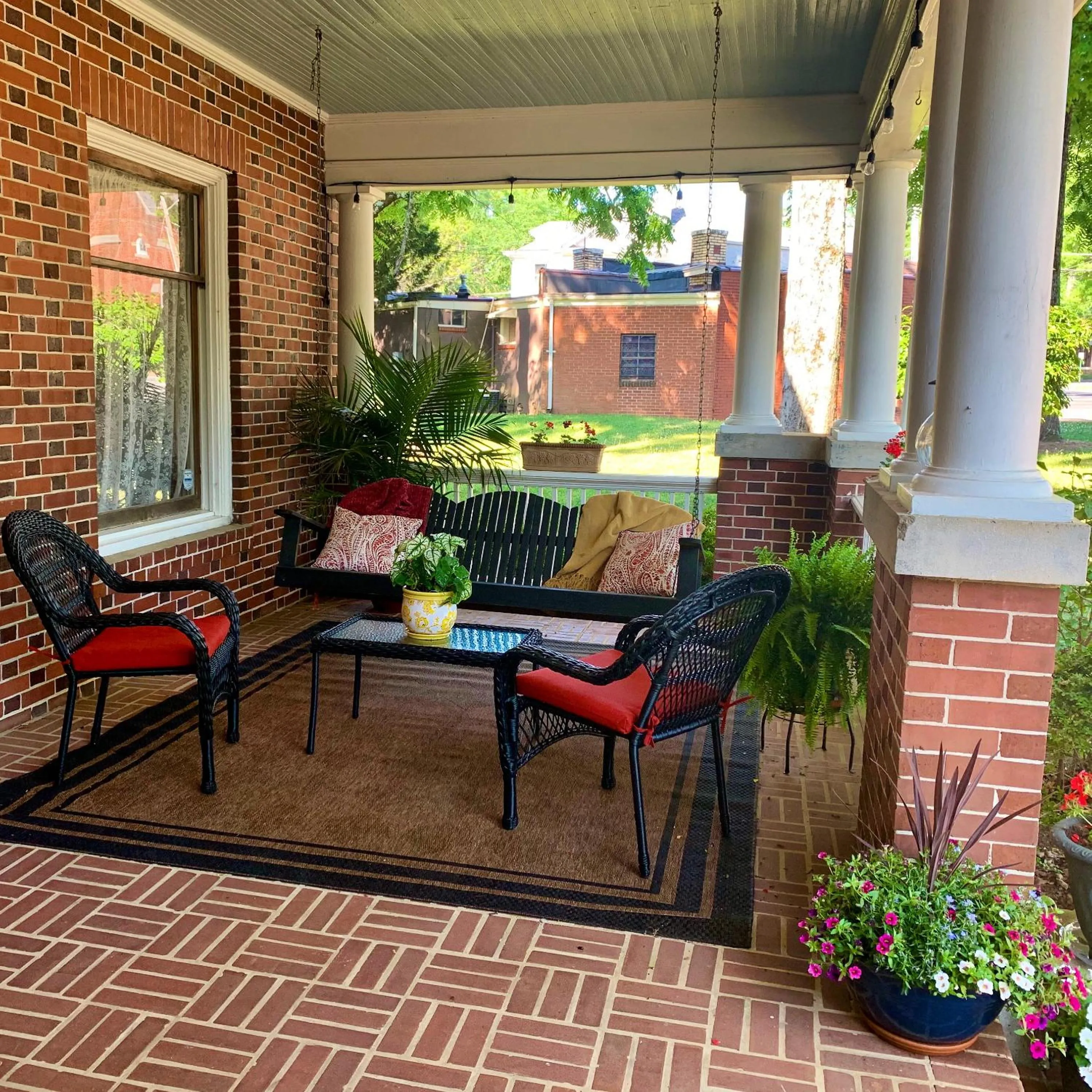 Seating area in The Inn on Front Street
