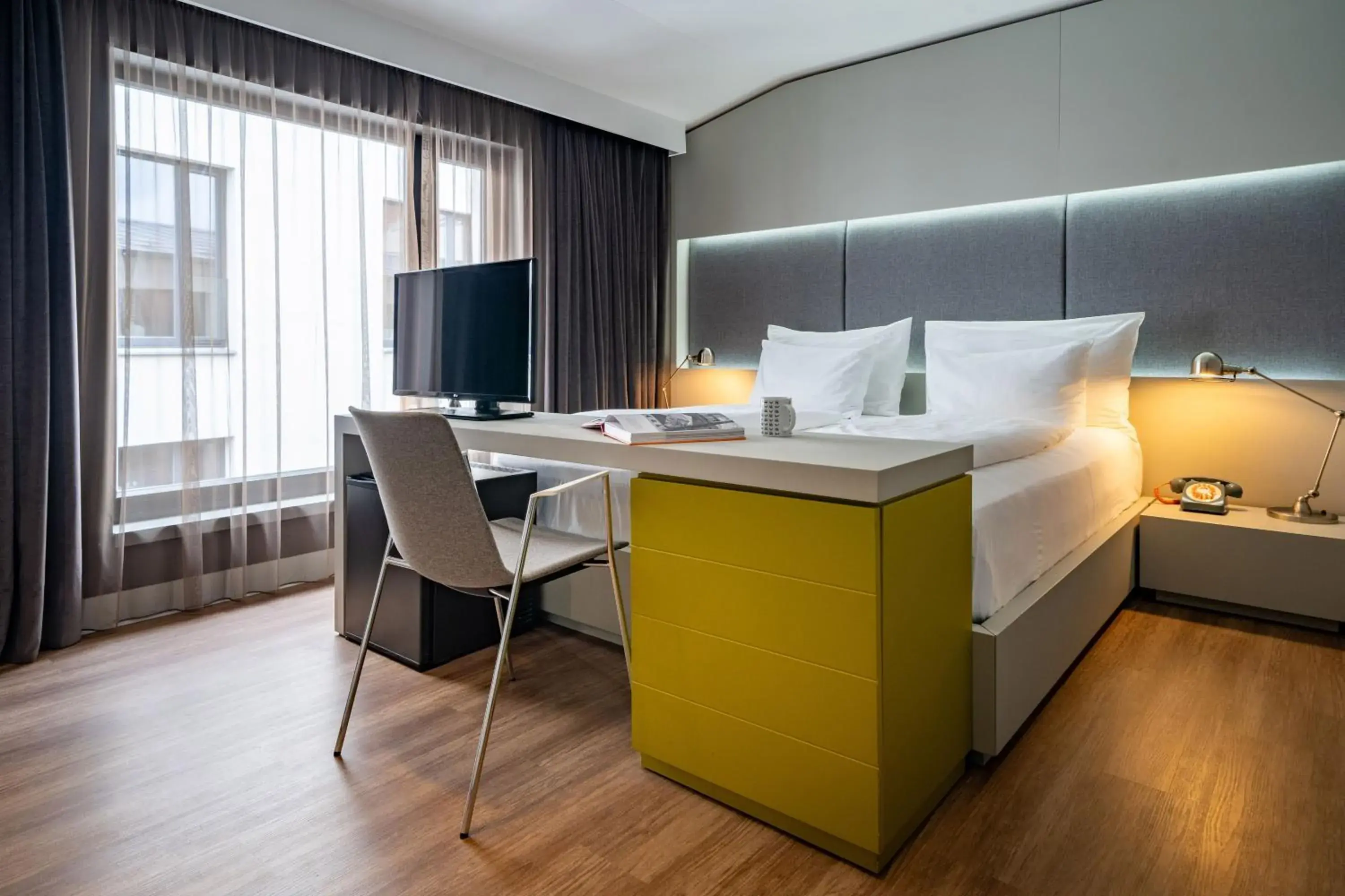 Bed in INNSiDE Prague Old Town Bed in INNSiDE Prague Old Town