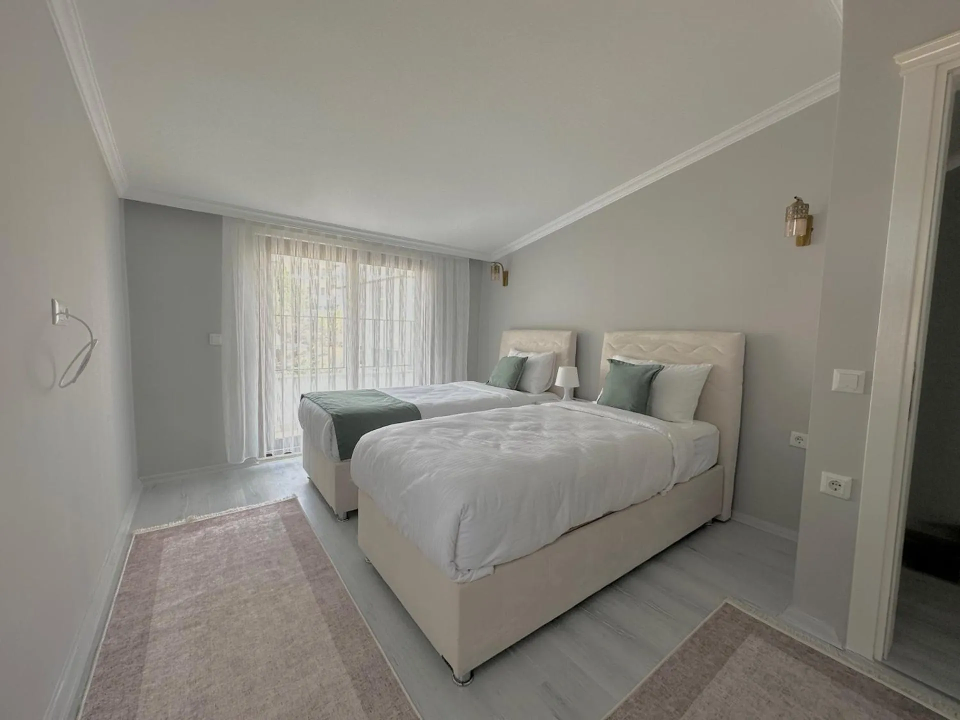 Bedroom, Bed in Bahçe Apart