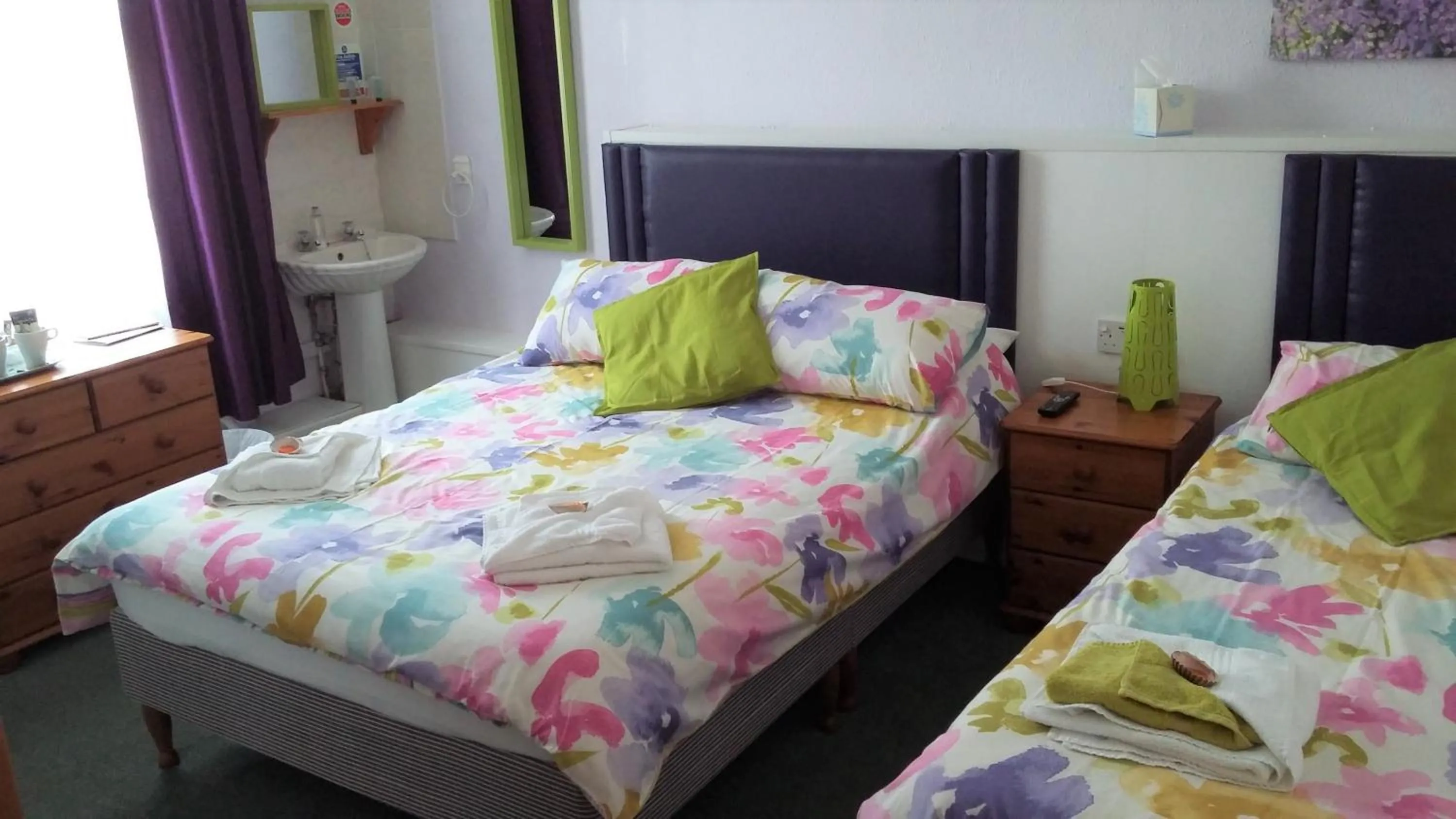 Decorative detail, Bed in The Haldon Guest House