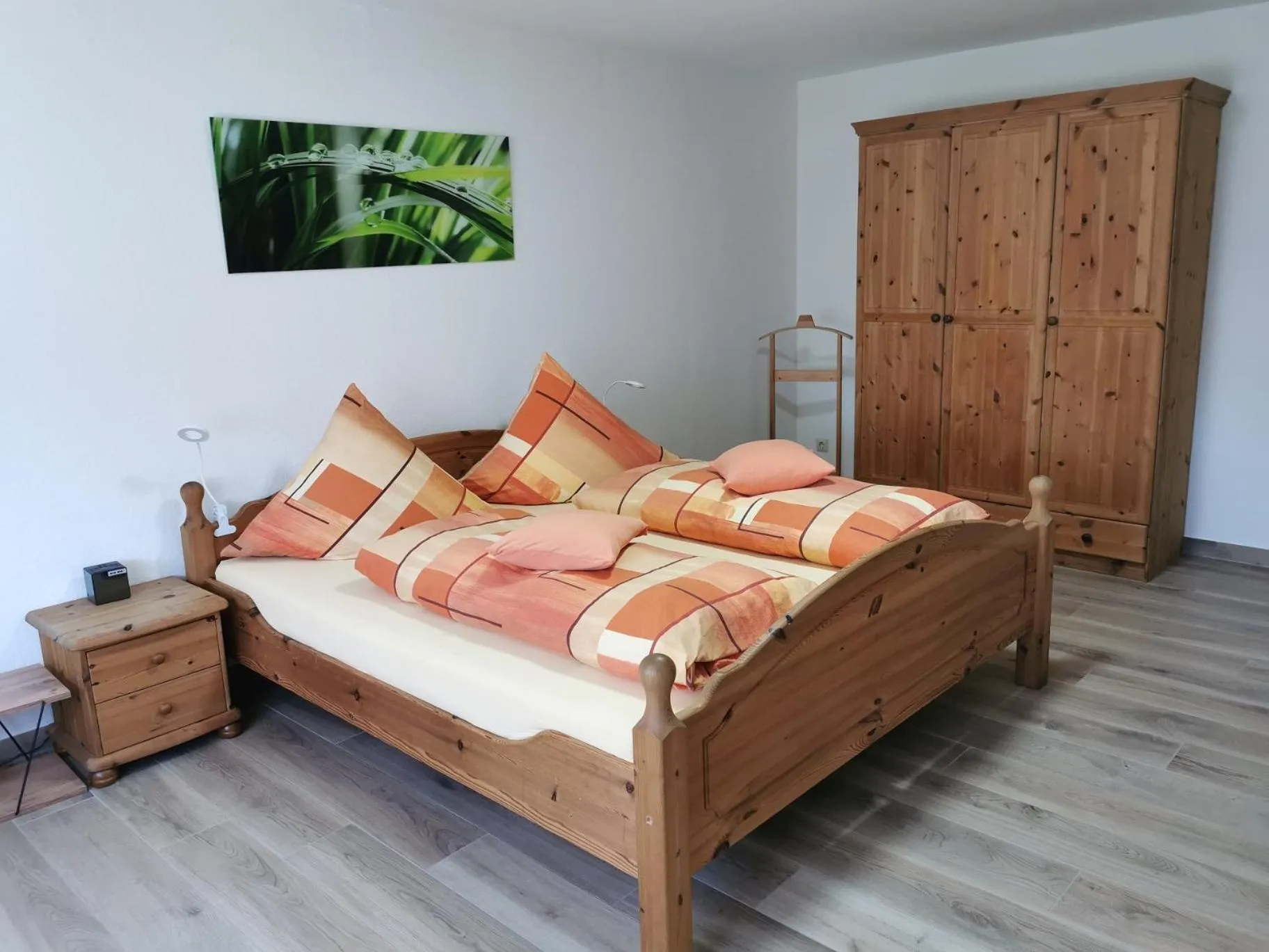 Bed in Hotel Garni Jägerhof