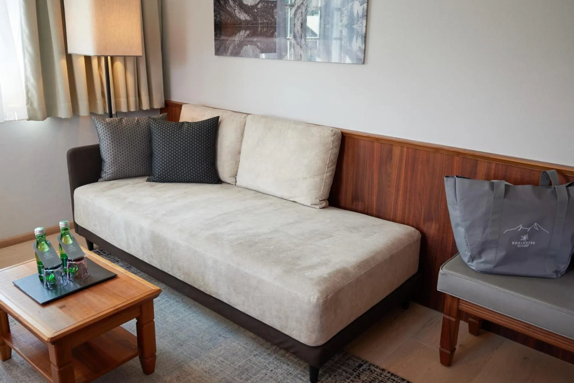 Bed in Hotel EDELWEISS Berchtesgaden Superior
