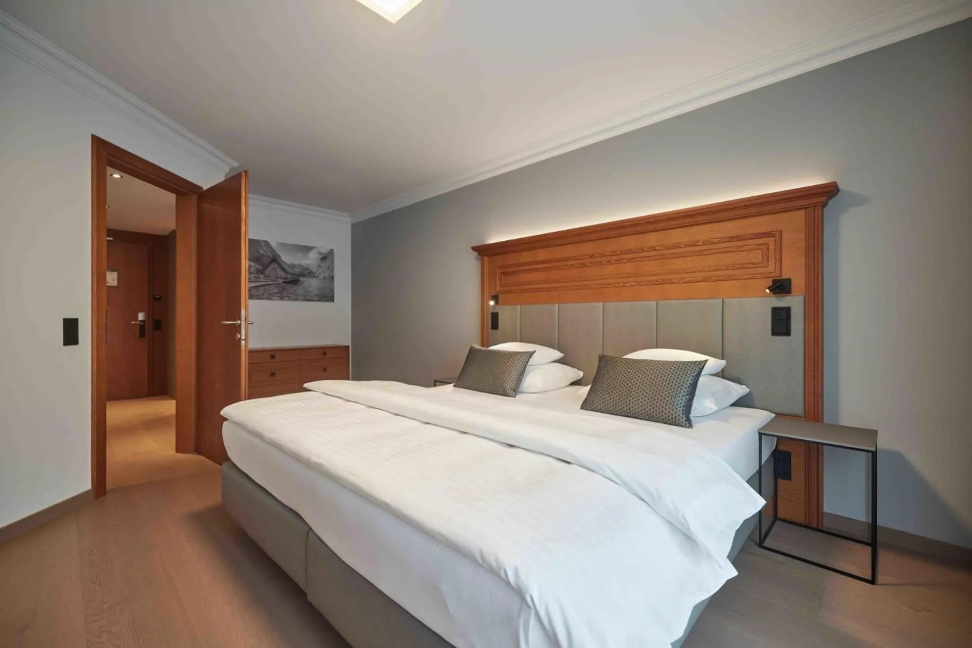 Bed in Hotel EDELWEISS Berchtesgaden Superior