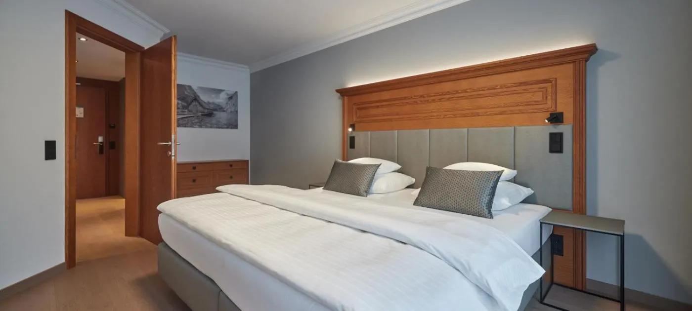 Bed in Hotel EDELWEISS Berchtesgaden Superior