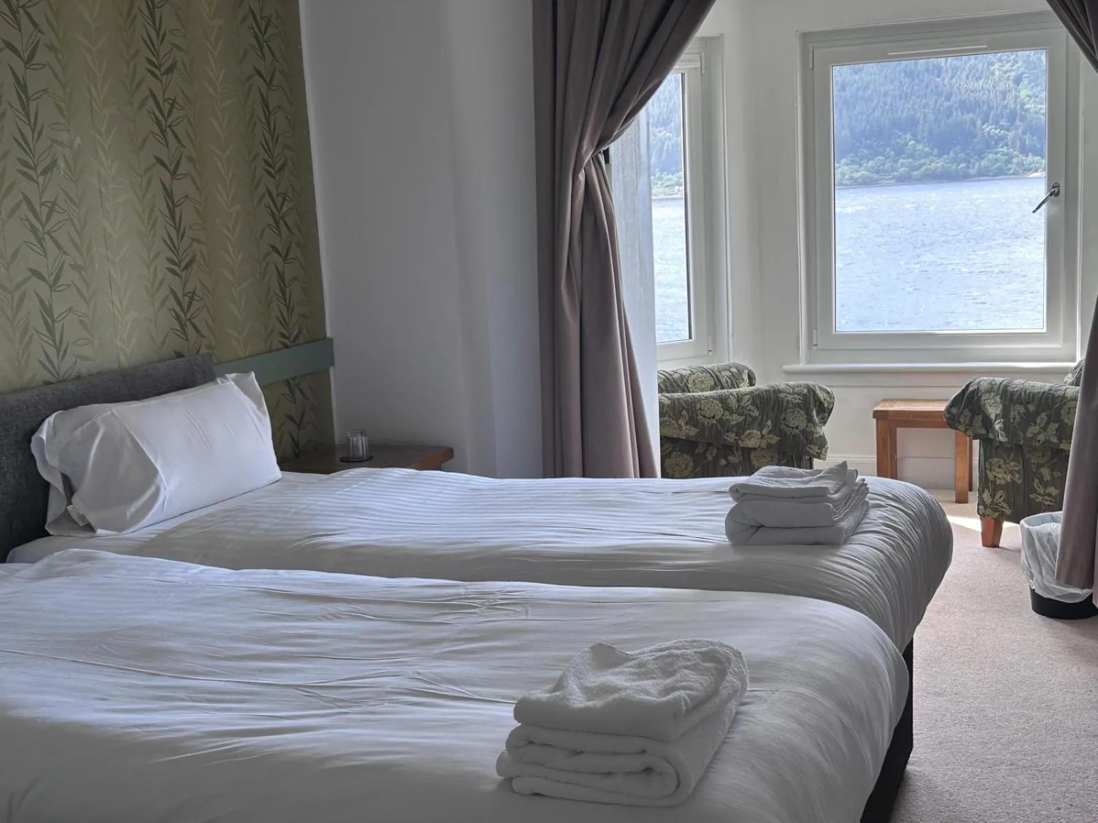 Bedroom, Bed in The Lodge on the Loch by OYO