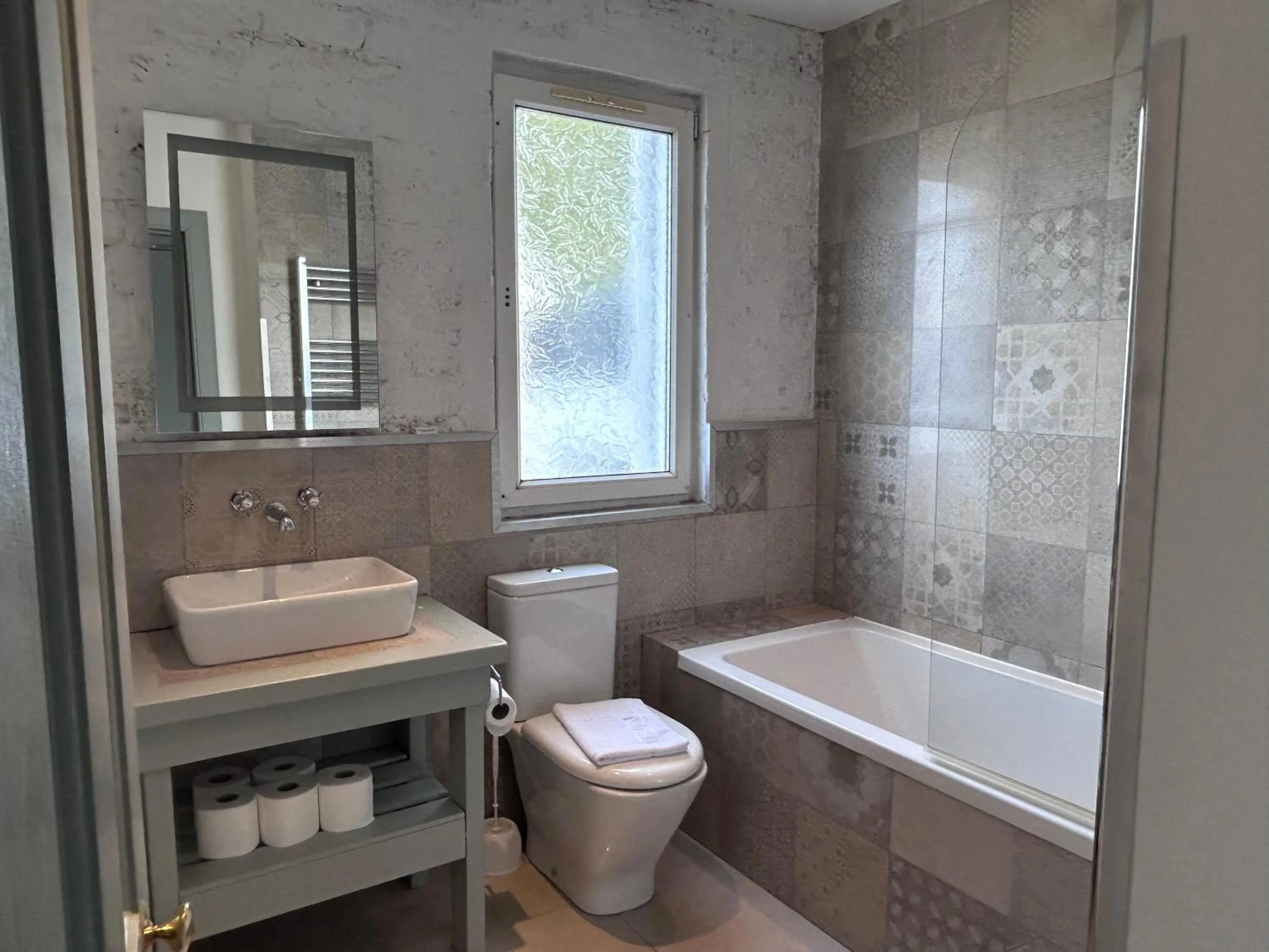 Bathroom in The Lodge on the Loch by OYO