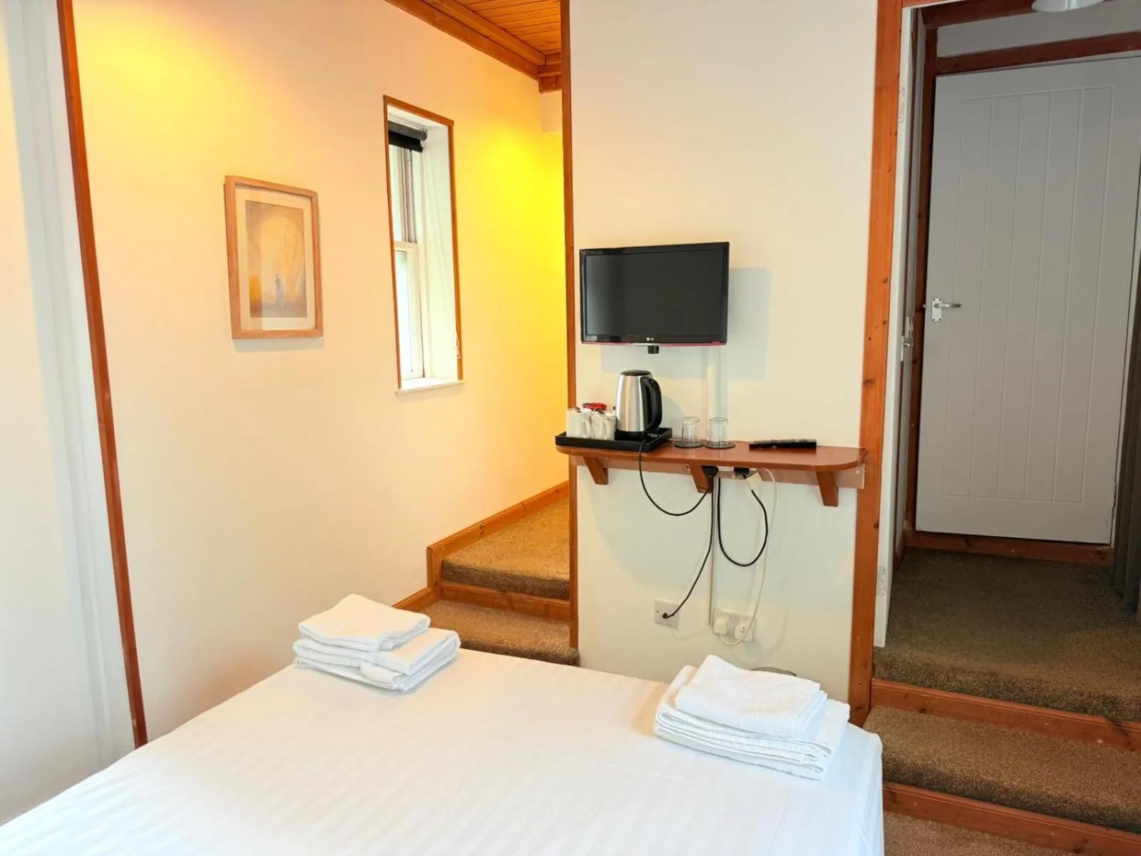 Bedroom, Bed in The Lodge on the Loch by OYO