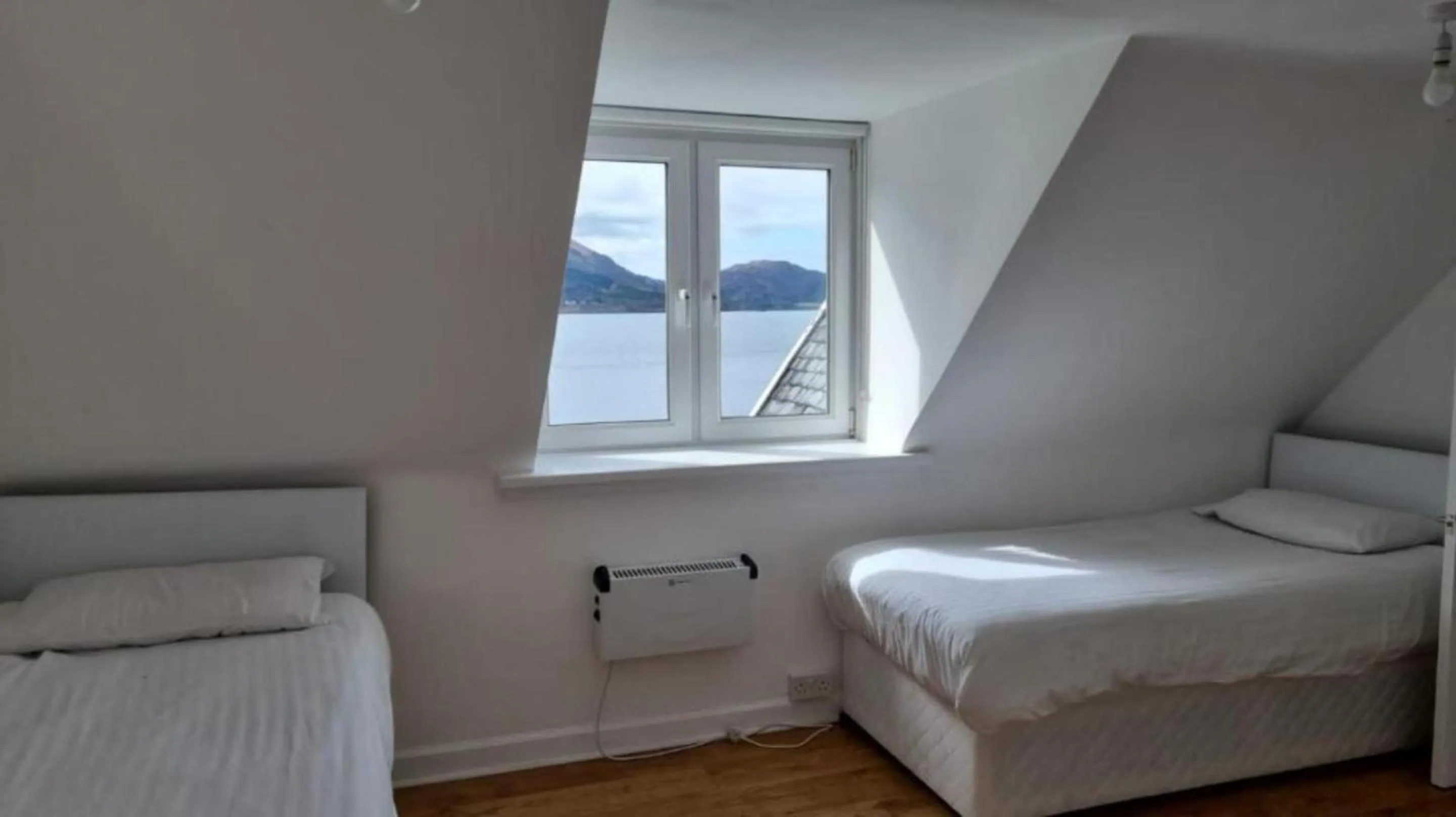 Bedroom, Bed in The Lodge on the Loch by OYO