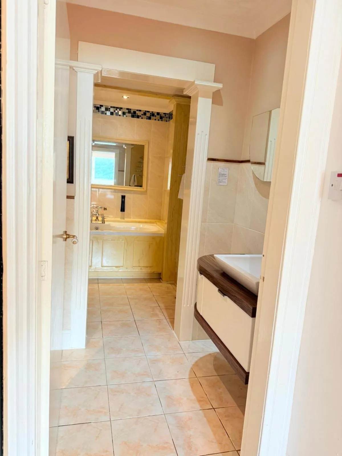 Bathroom, Bed in The Lodge on the Loch by OYO