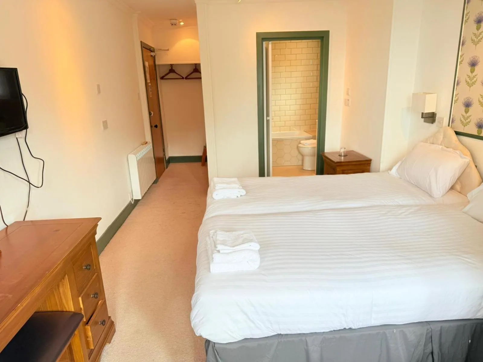 Bedroom, Bed in The Lodge on the Loch by OYO