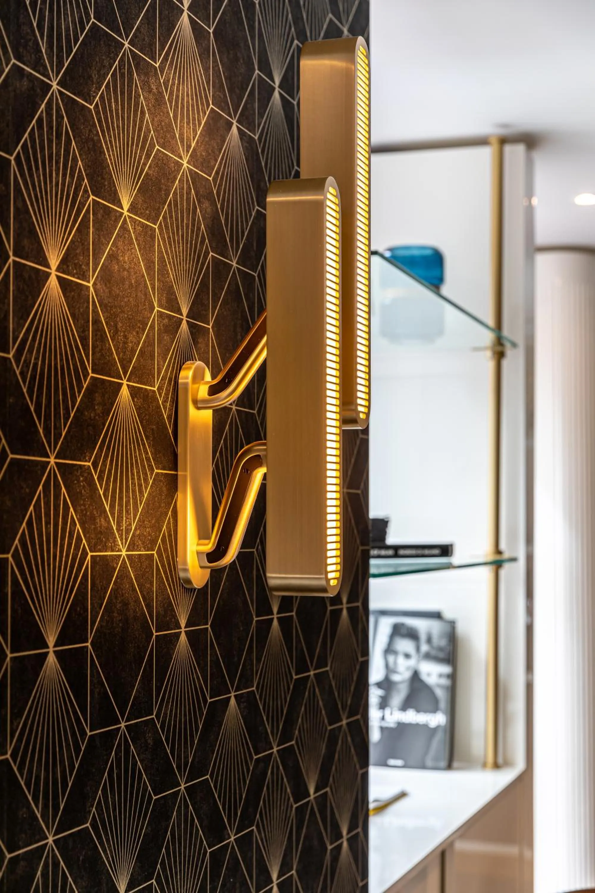 Decorative detail in Hôtel Nude Paris - Color Vision