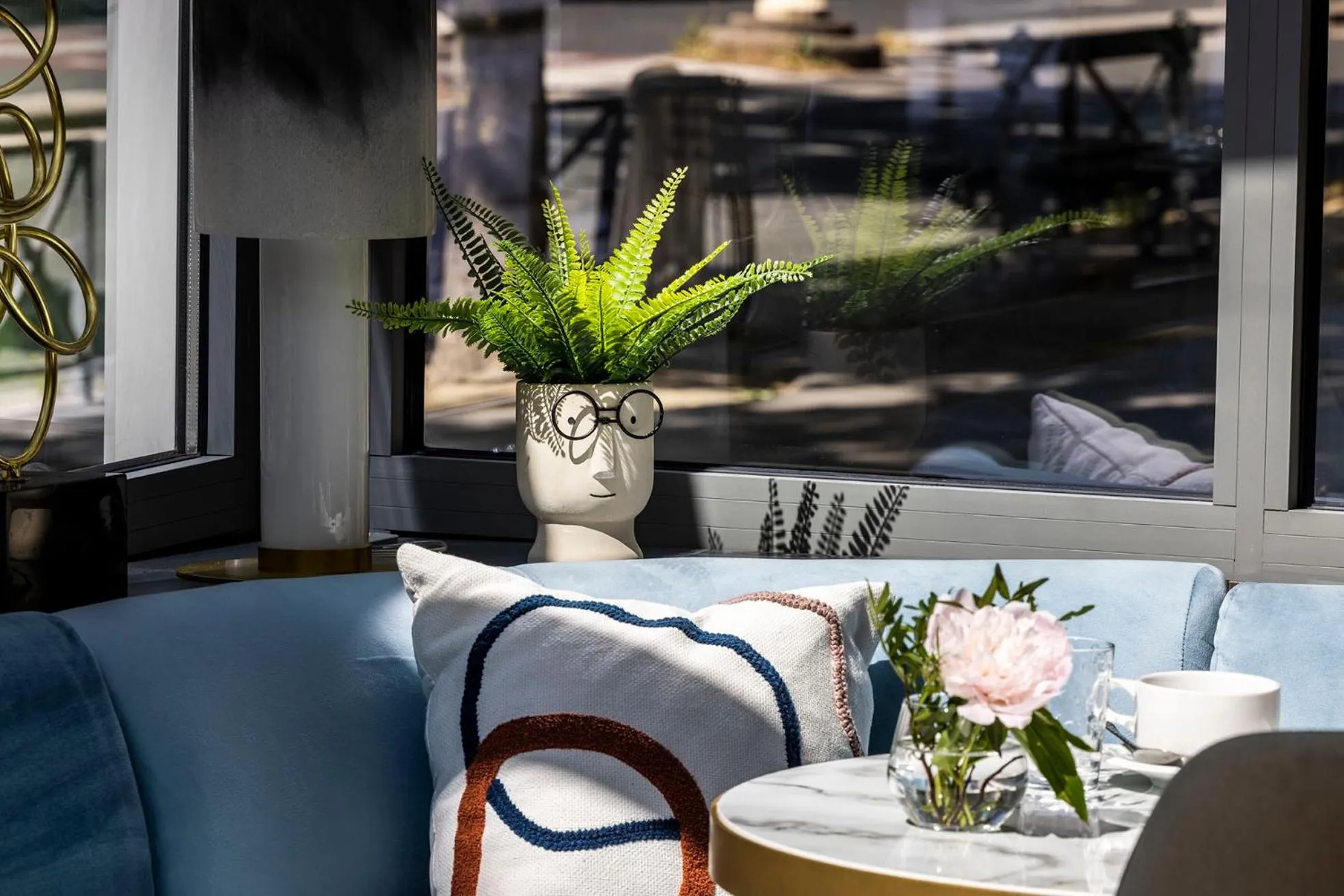 Decorative detail in Hôtel Nude Paris - Color Vision