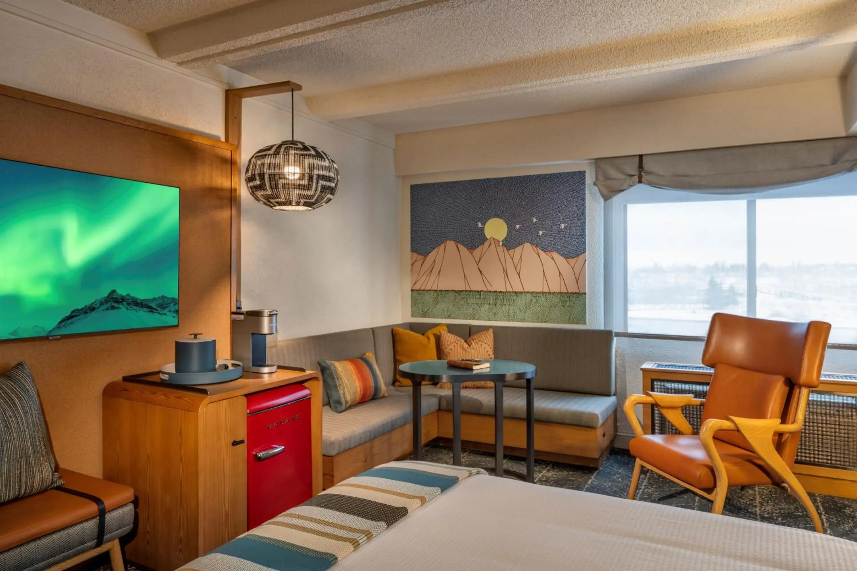 Bedroom in Aviator Hotel Anchorage Bedroom in Aviator Hotel Anchorage