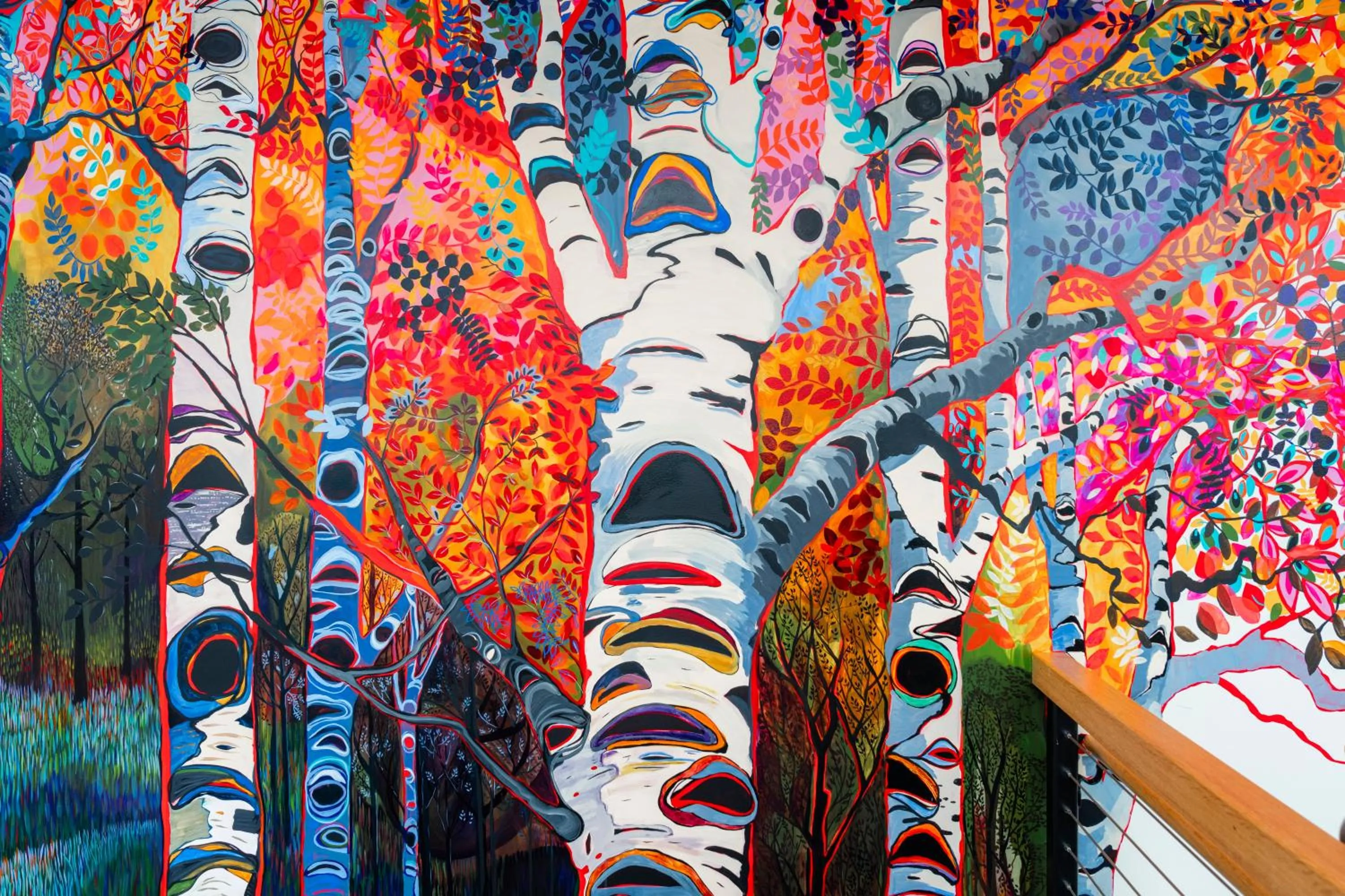 Decorative detail in The Wildbirch Hotel - JdV by Hyatt