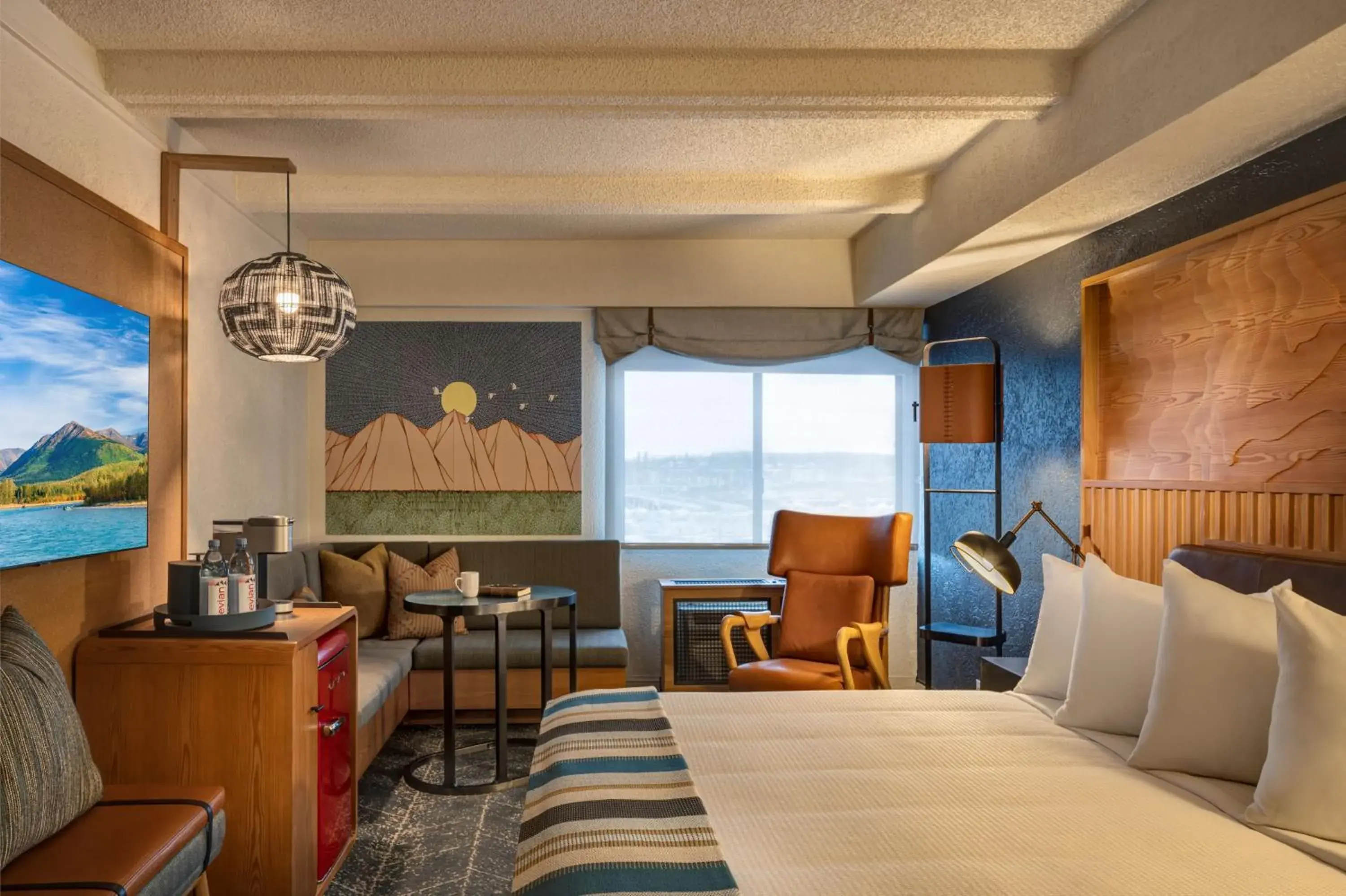 Bed in Aviator Hotel Anchorage Bed in Aviator Hotel Anchorage