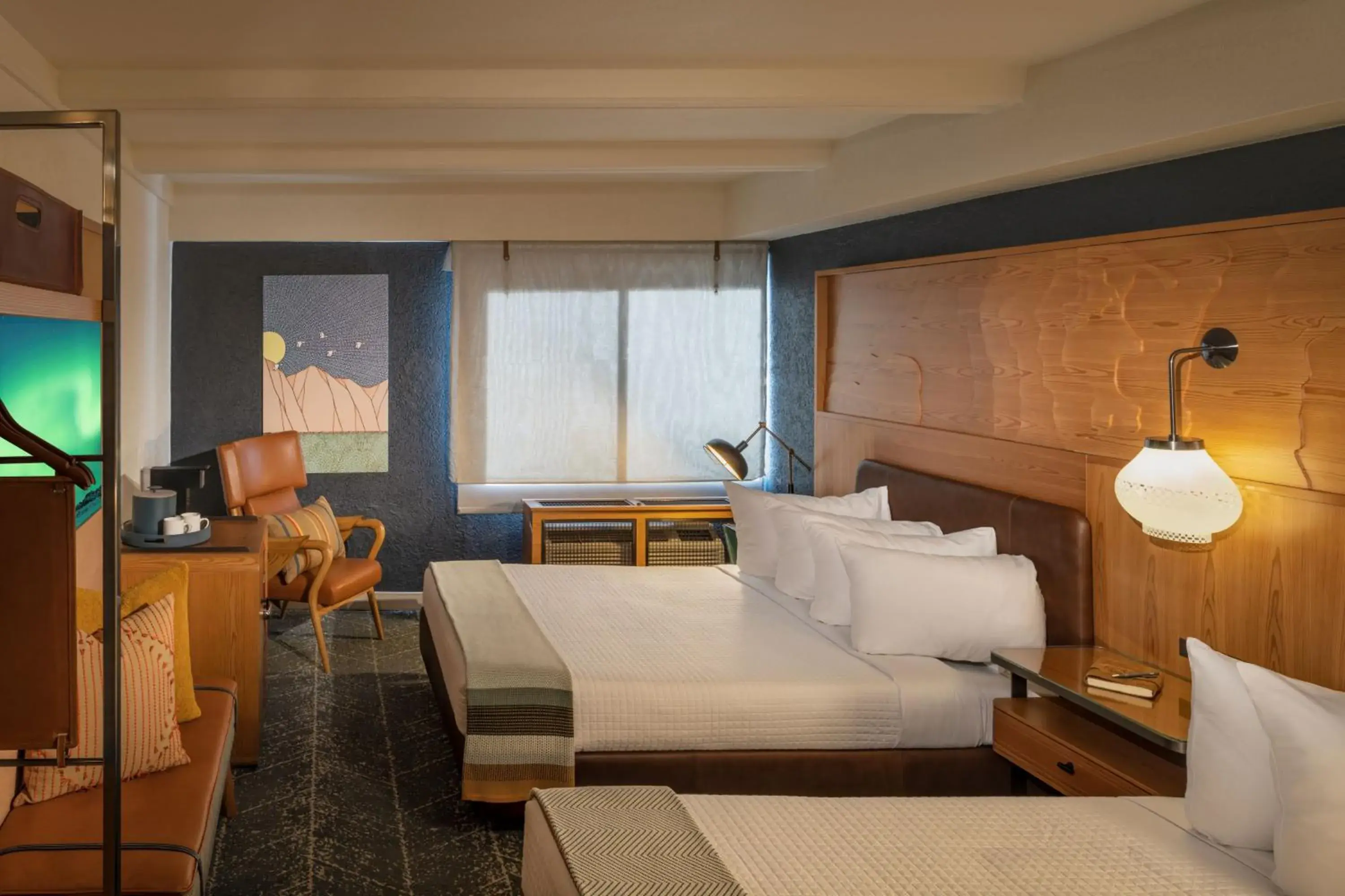 Ocean View 2 Queens in Aviator Hotel Anchorage Ocean View 2 Queens in Aviator Hotel Anchorage