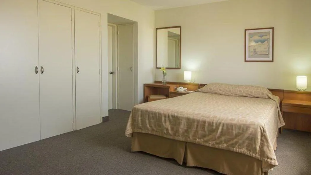 Bed in Hotel Cristina Suites