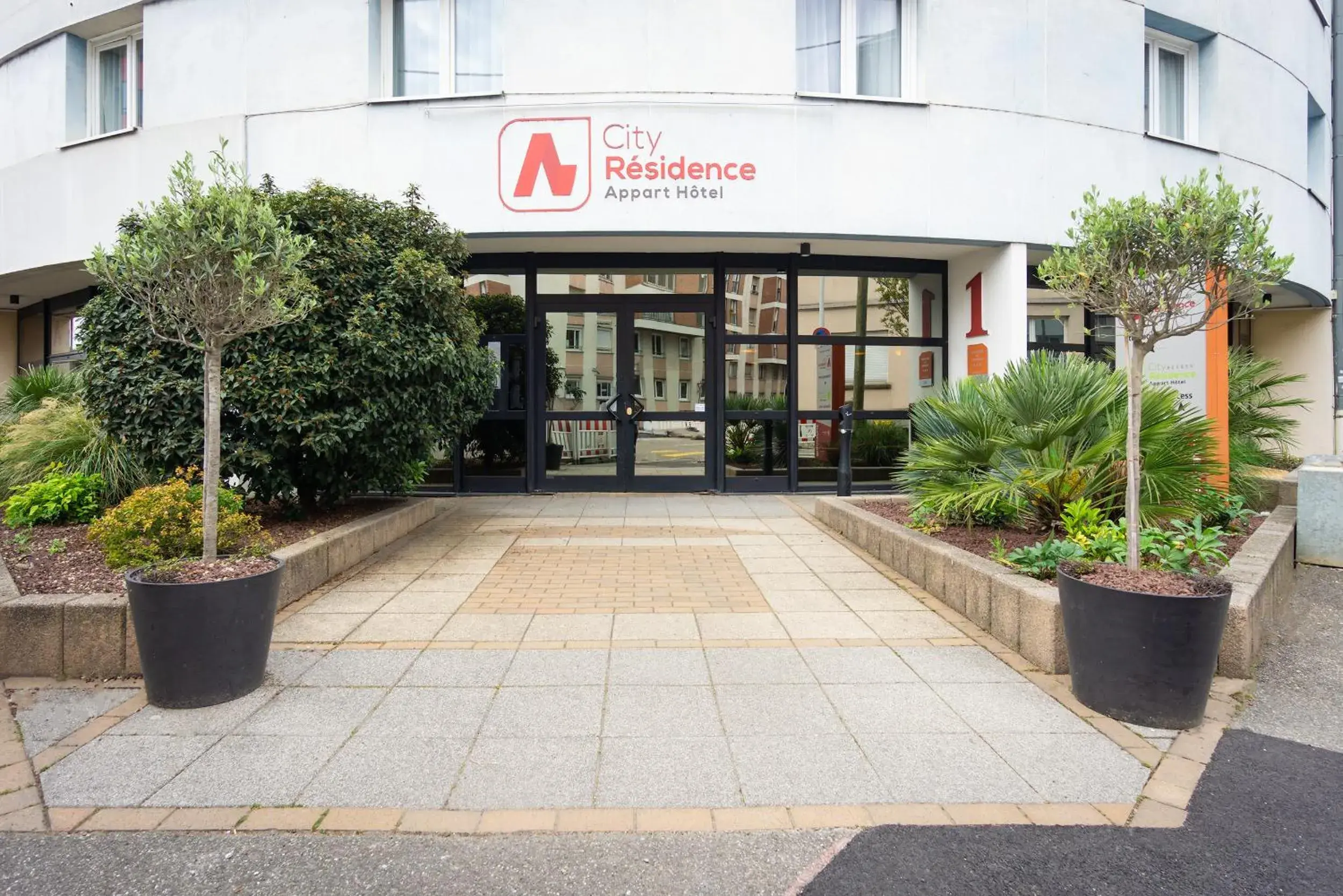 Facade/entrance in City Résidence Strasbourg Centre Facade/entrance in City Résidence Strasbourg Centre