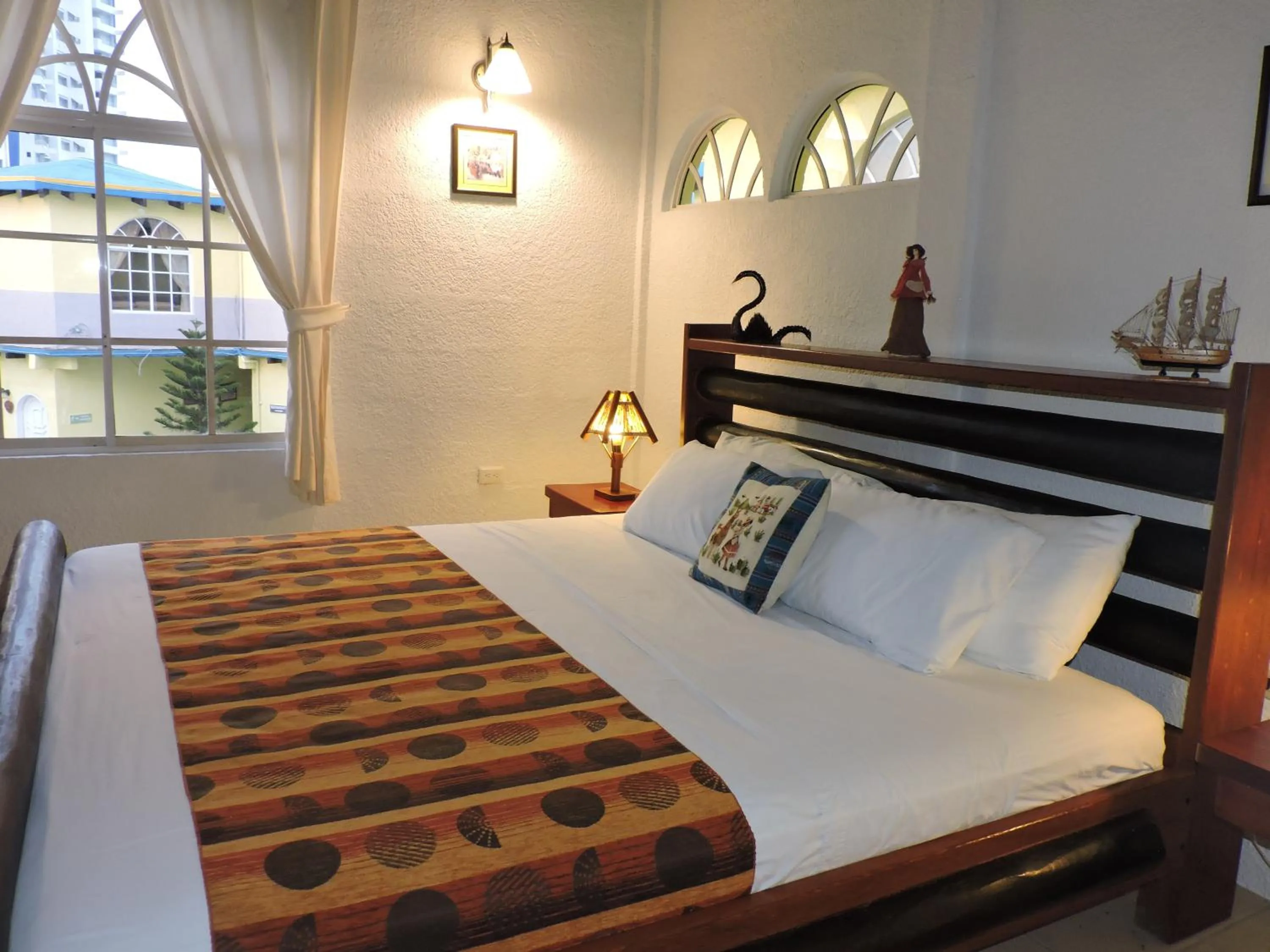 Bed in Hotel Puerto Gaviota