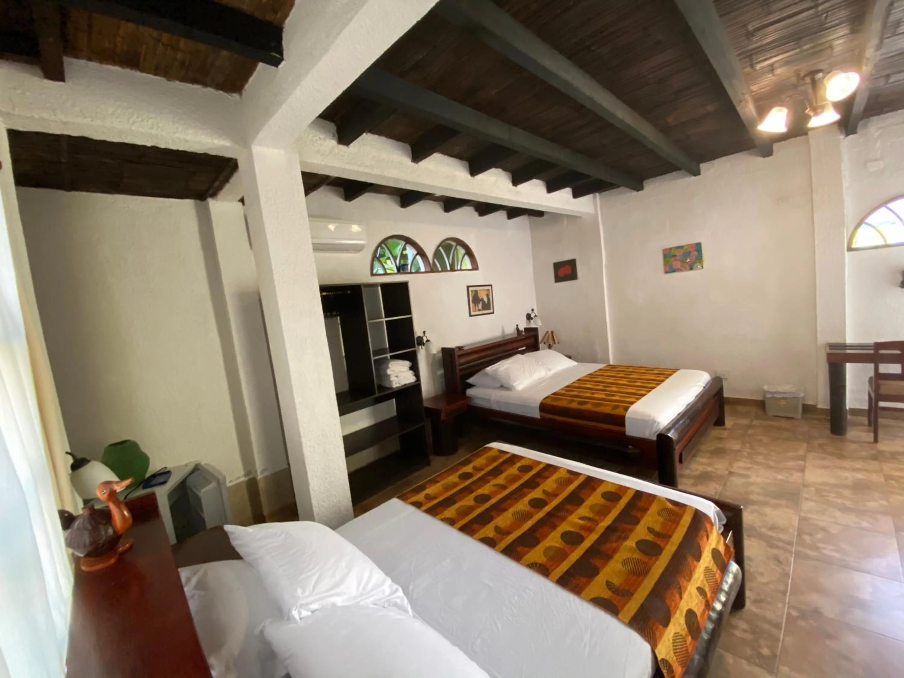 Bed in Hotel Puerto Gaviota