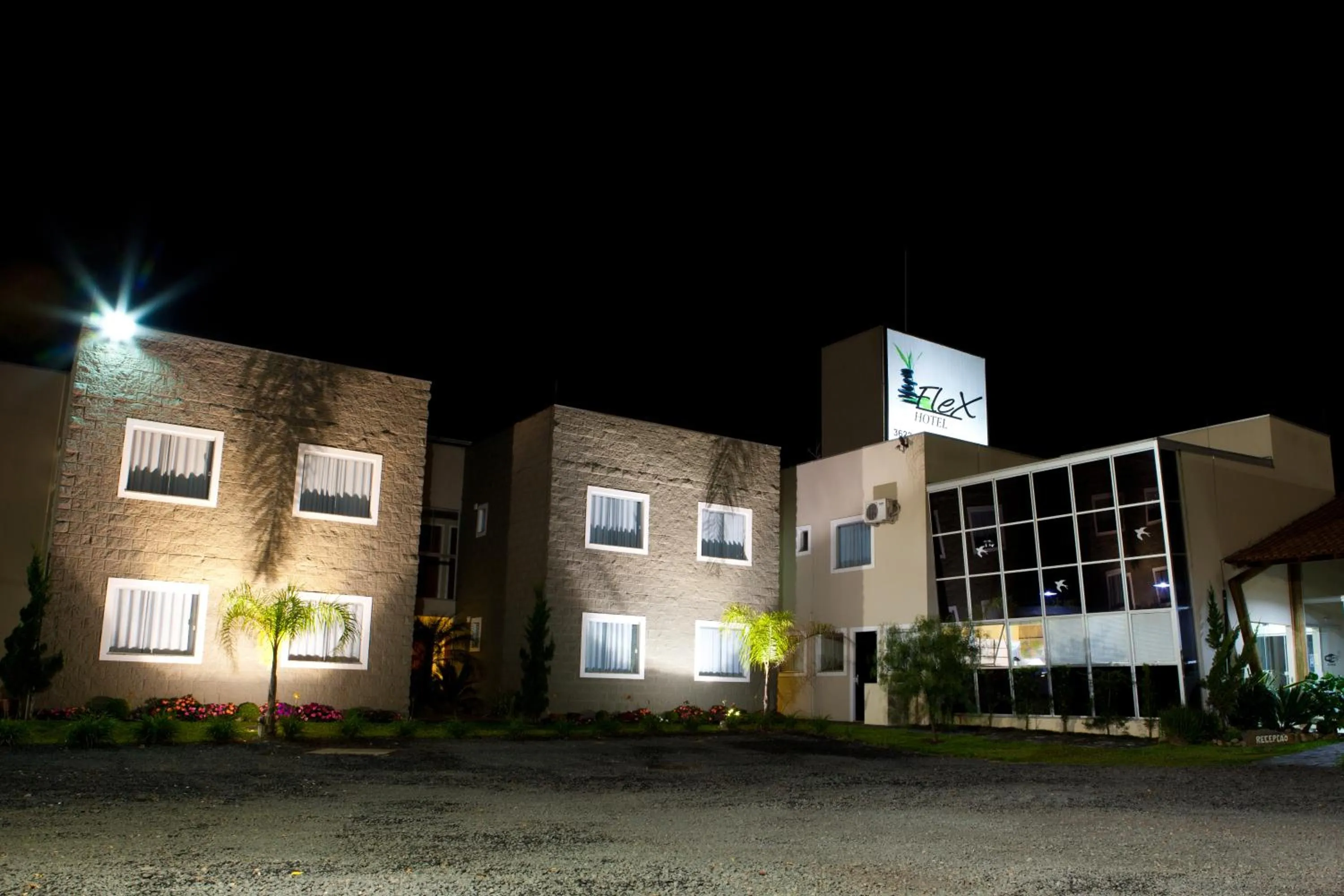 Facade/entrance in Flex Hotel