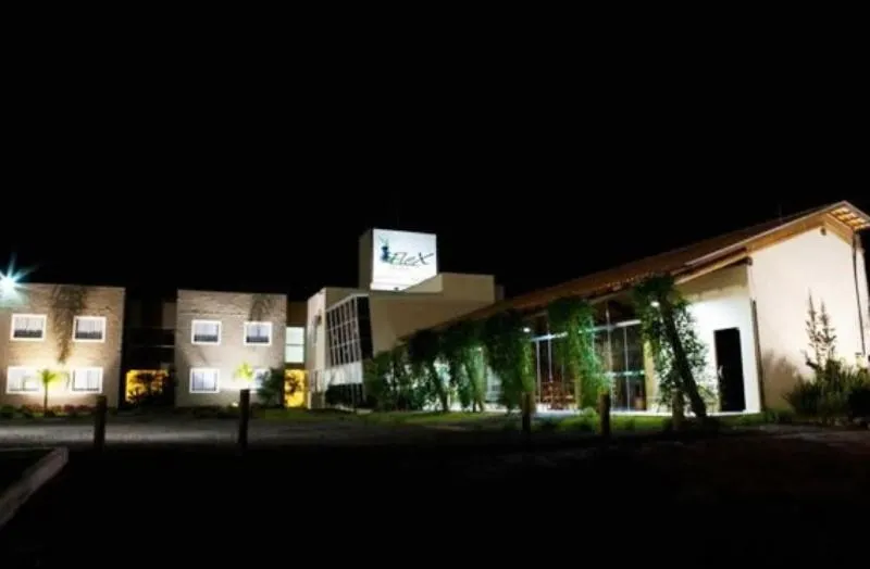 Facade/entrance in Flex Hotel