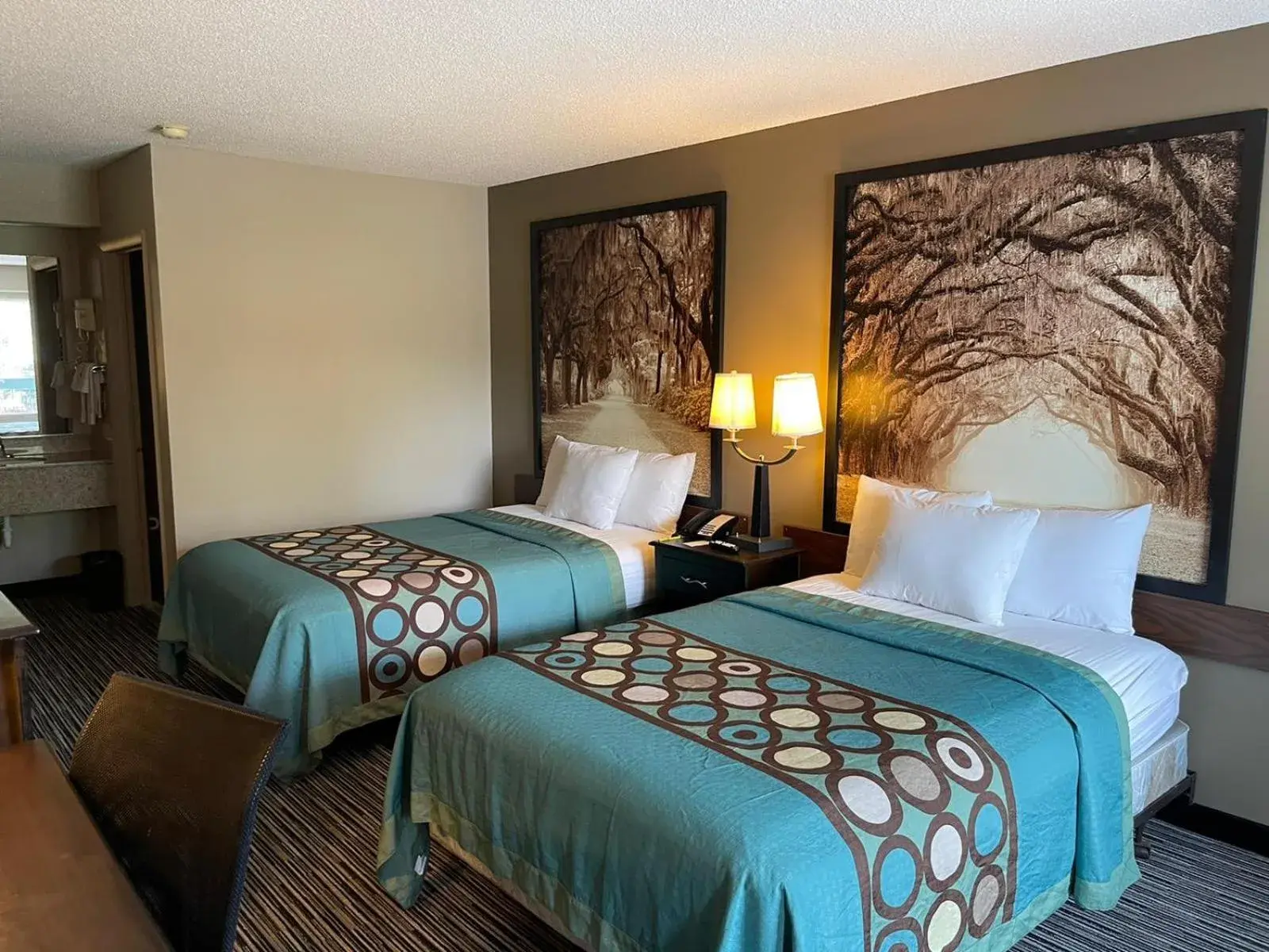 Double Room, Mobility Accessible, Roll-In Shower, Non-Smoking in Econo Lodge Elberton Double Room, Mobility Accessible, Roll-In Shower, Non-Smoking in Econo Lodge Elberton