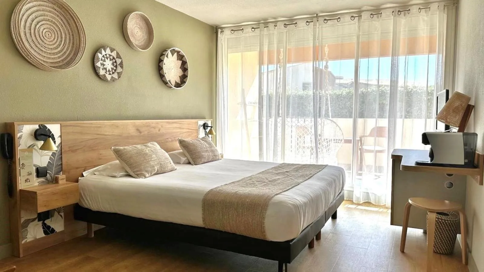 Bed in CAPAO Beach Hôtel