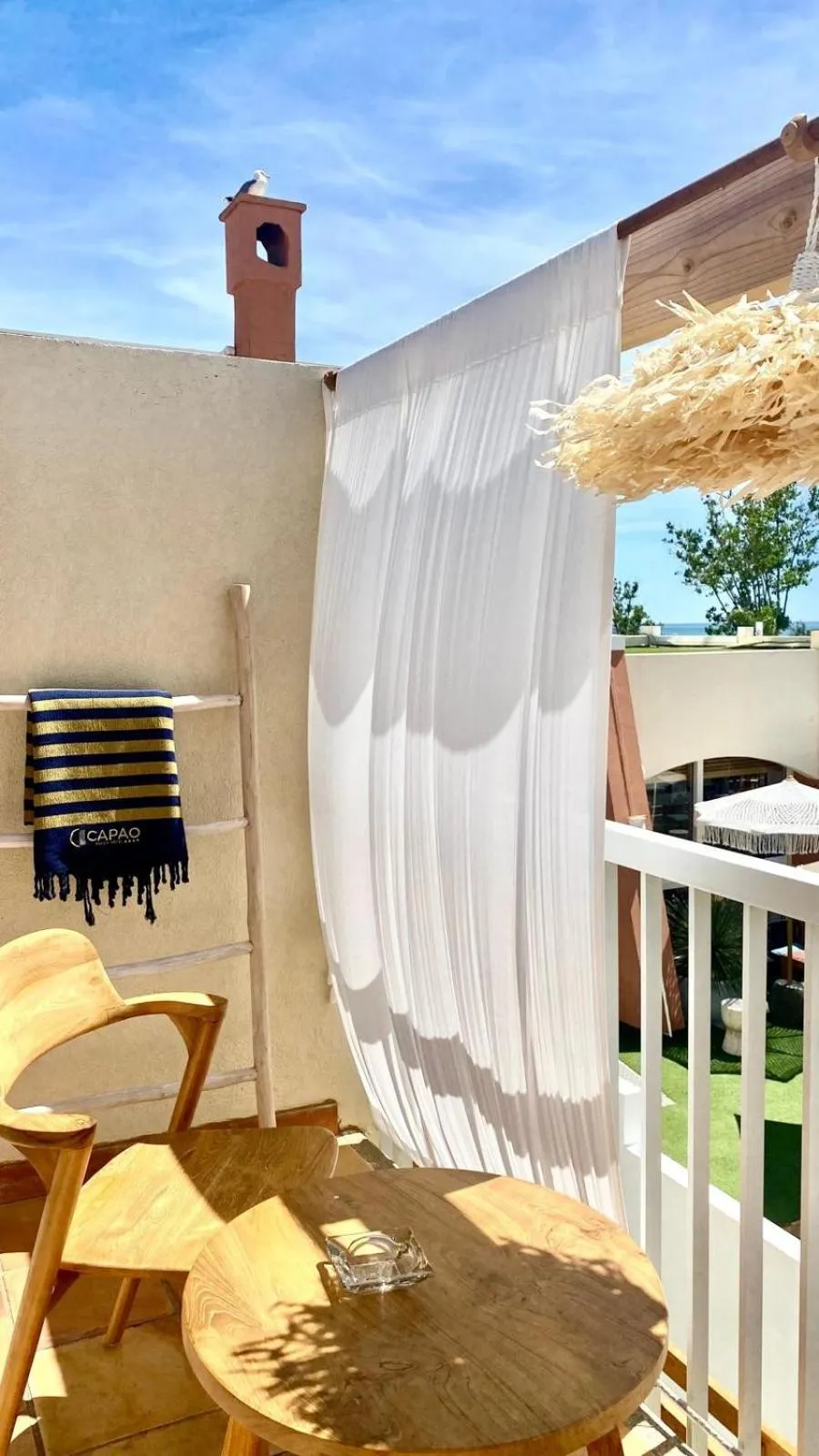 Balcony/Terrace in CAPAO Beach Hôtel