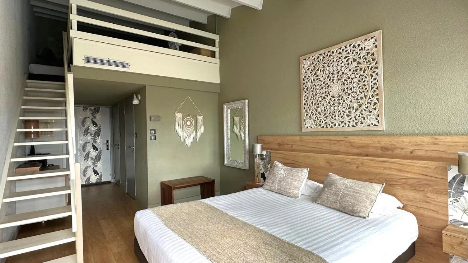 Bed in CAPAO Beach Hôtel