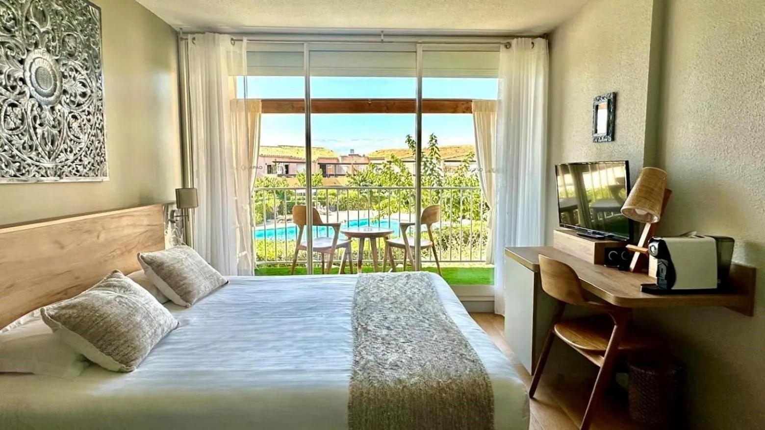 Bed in CAPAO Beach Hôtel