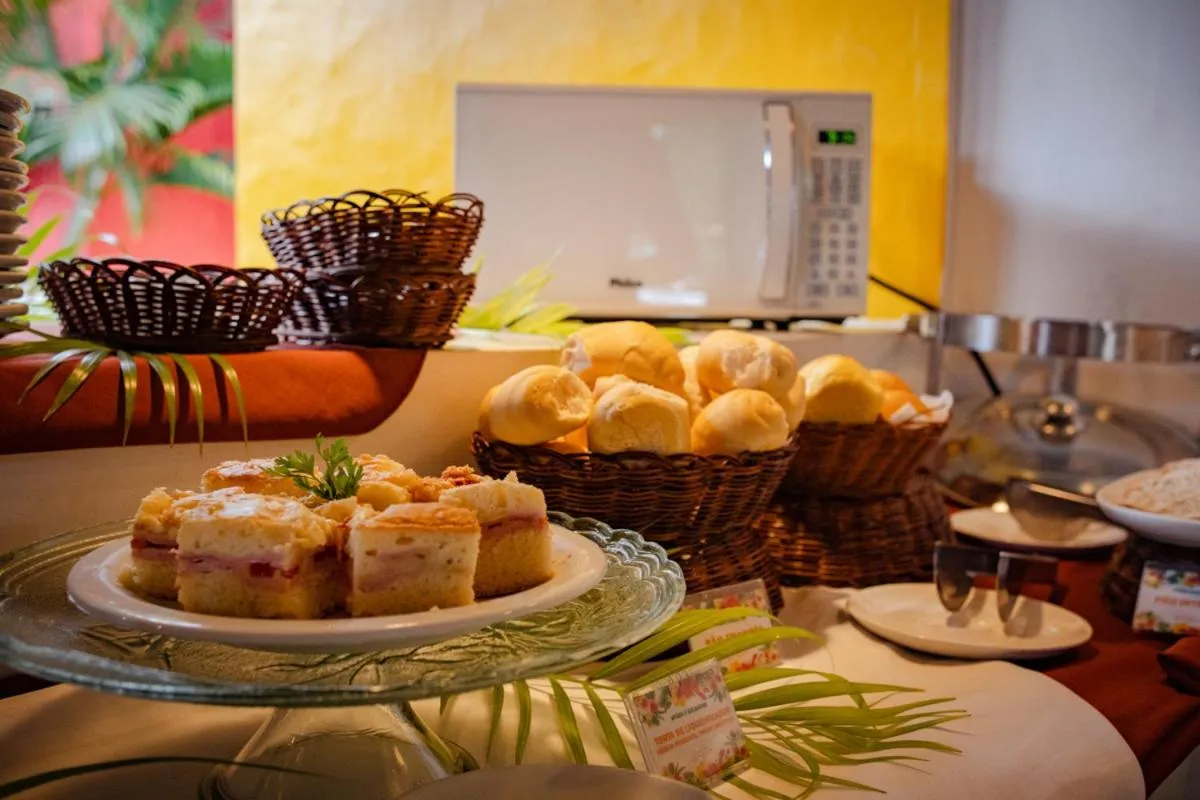 Breakfast in Pousada Vira Canoa