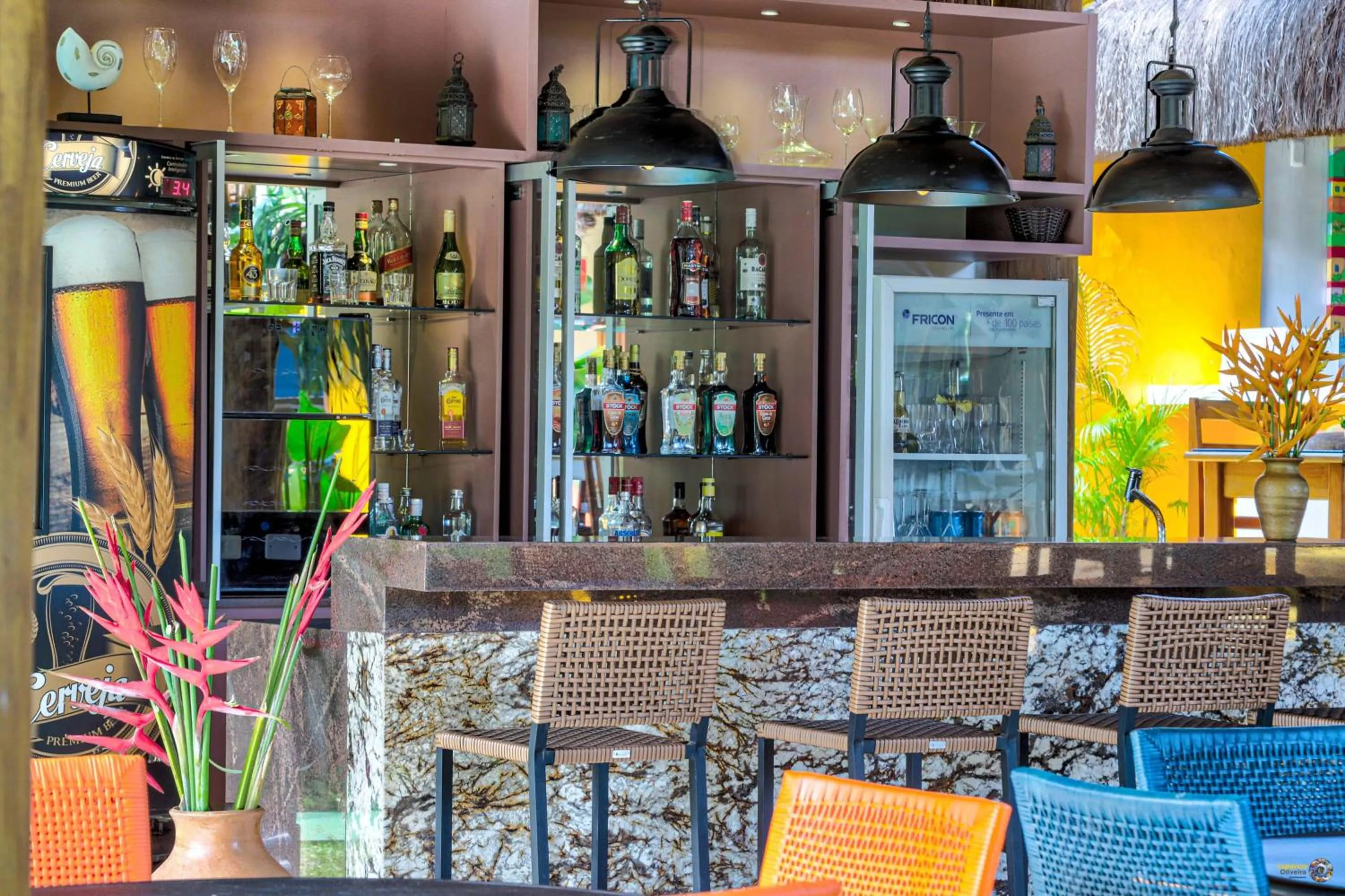 Lounge or bar in Pousada Vira Canoa