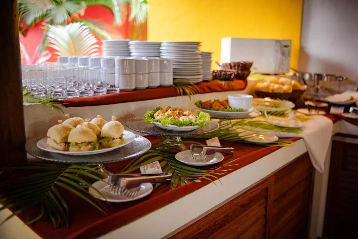 Breakfast in Pousada Vira Canoa