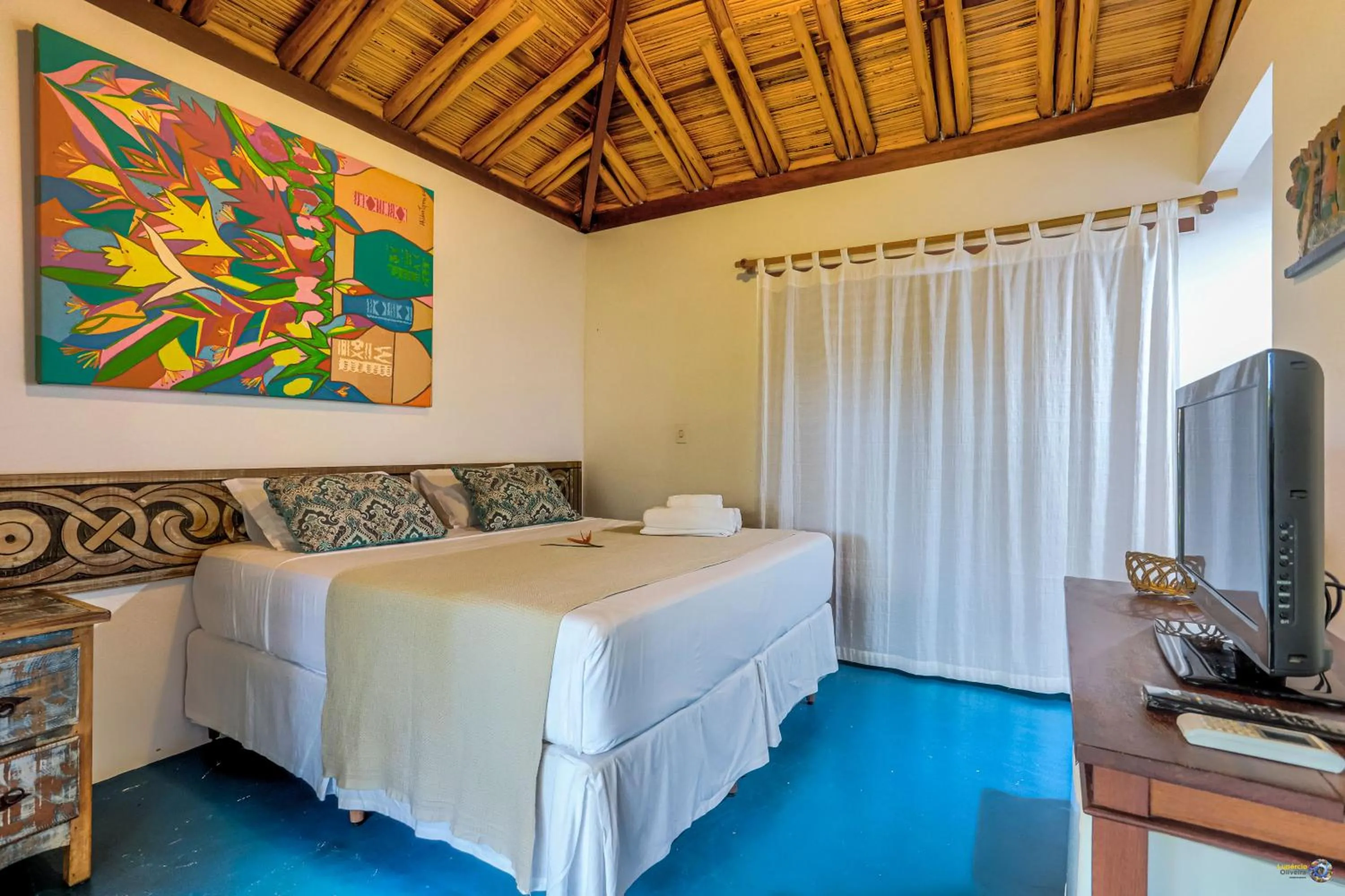 Bedroom, Bed in Pousada Vira Canoa