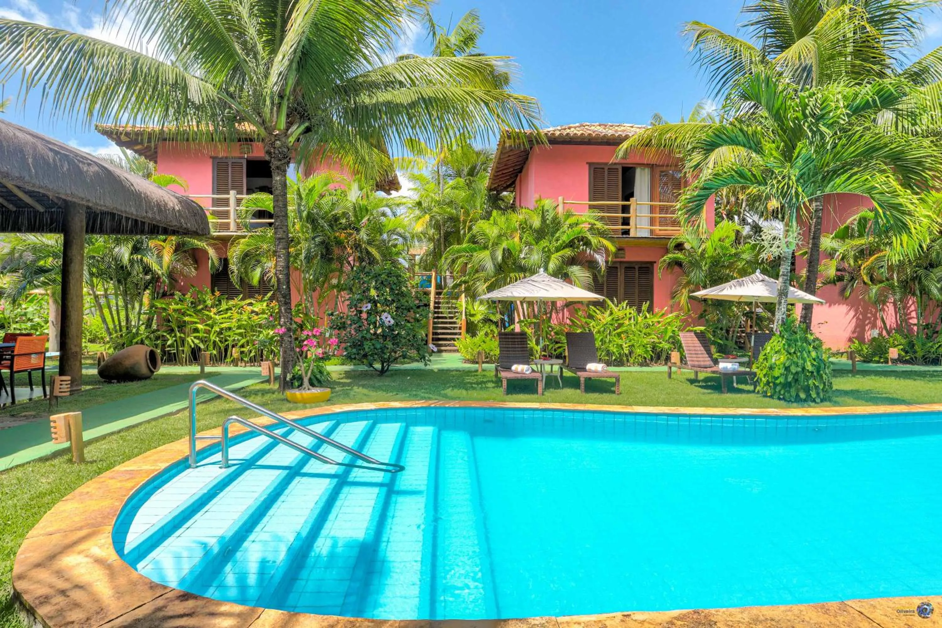 Swimming pool in Pousada Vira Canoa