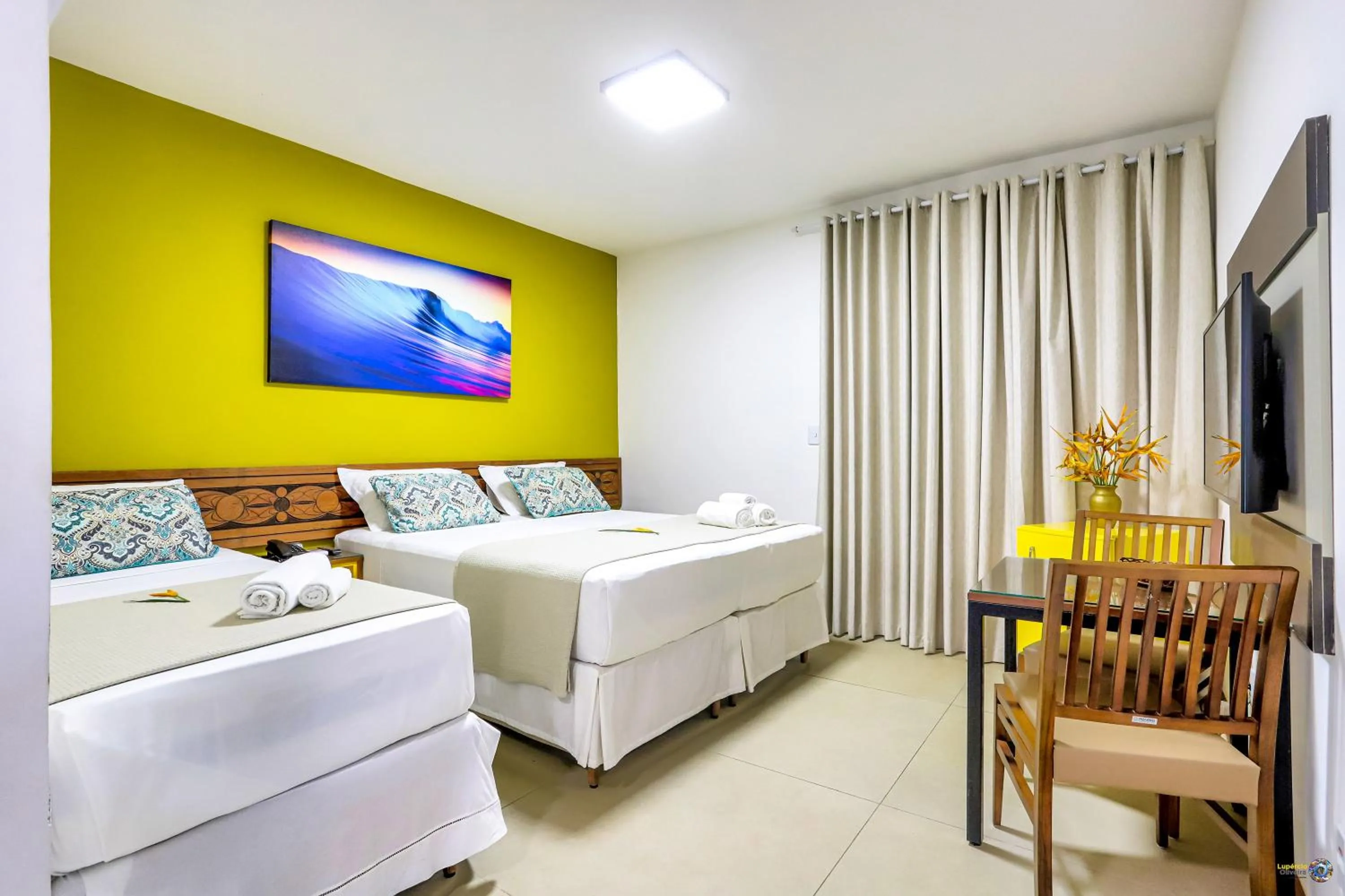 Bed in Pousada Vira Canoa