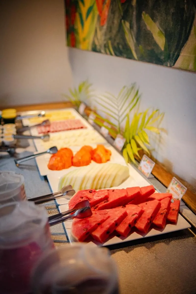 Breakfast in Pousada Vira Canoa