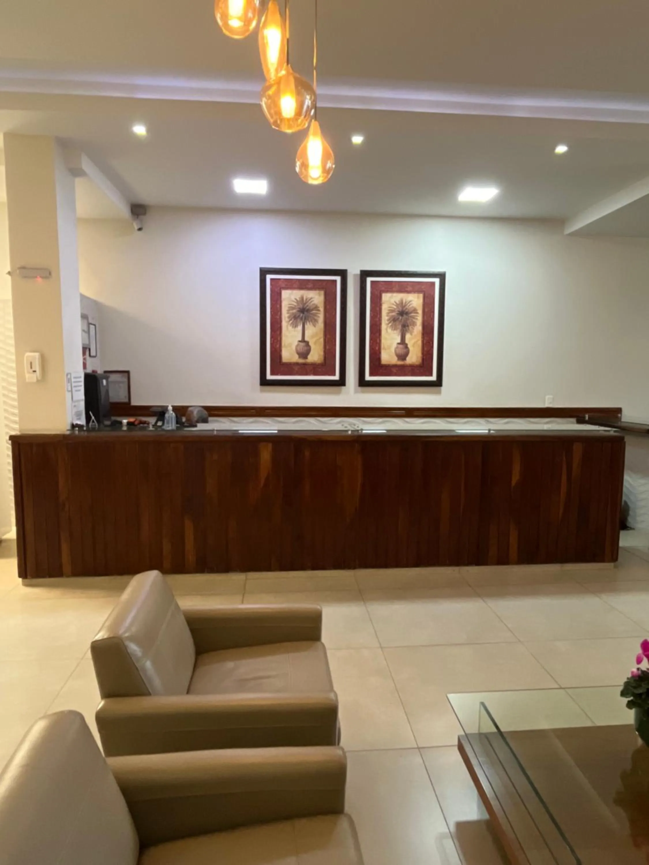 Lobby or reception in Hotel Carajás