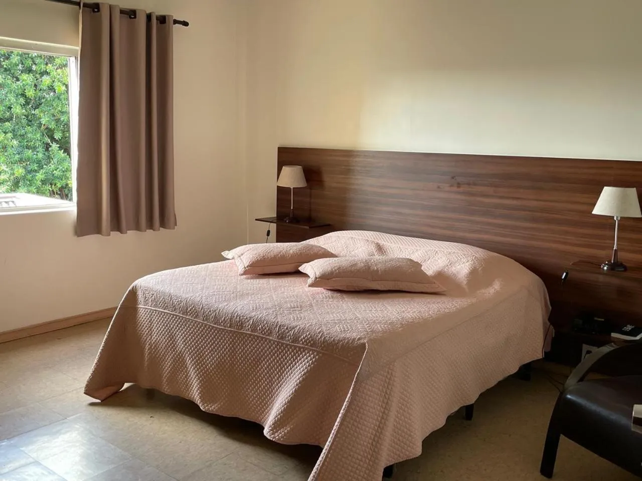 Bed in Hotel Carajás