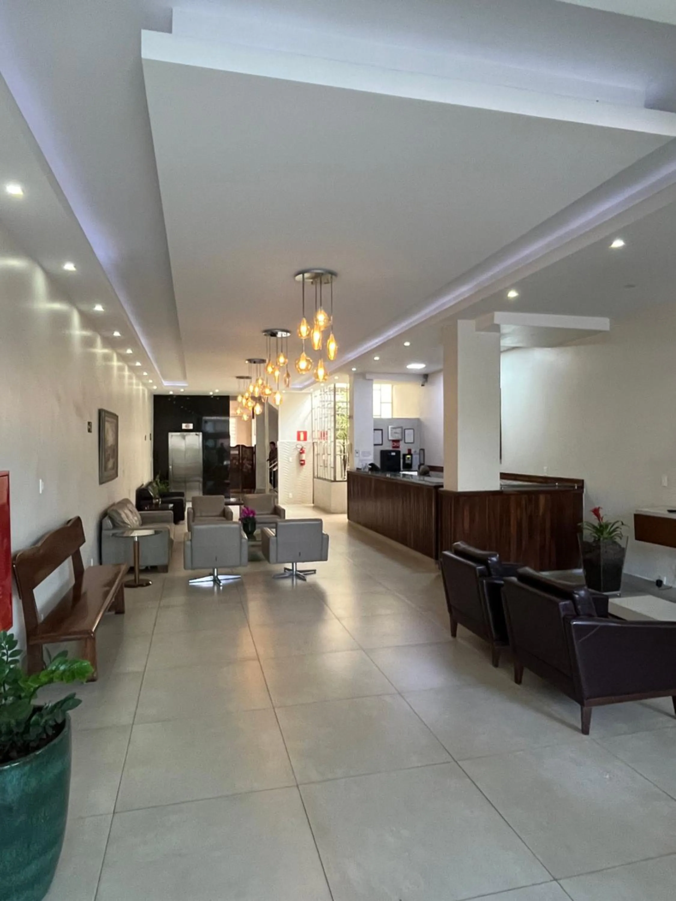 Lobby or reception in Hotel Carajás