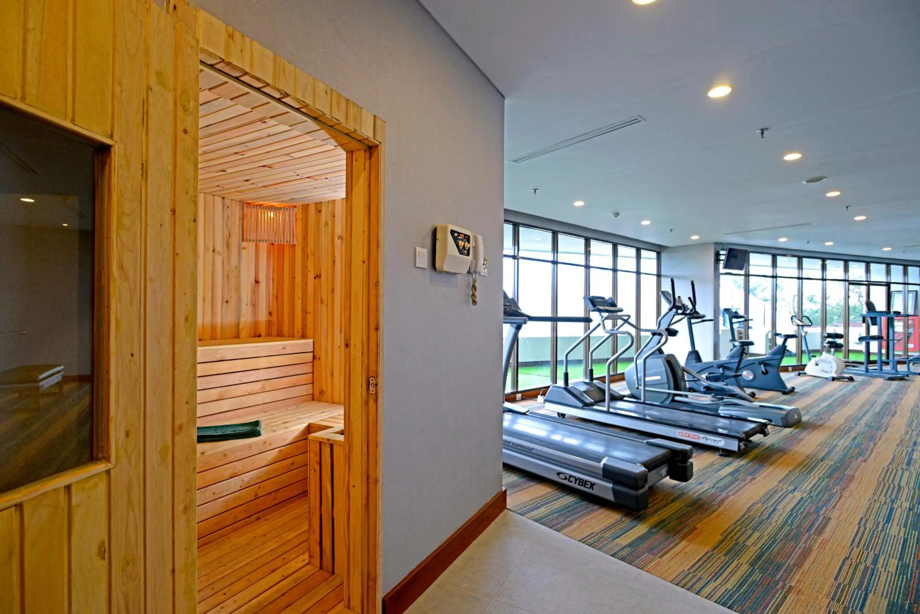 Sauna in Surya Hotel & Cottages Prigen